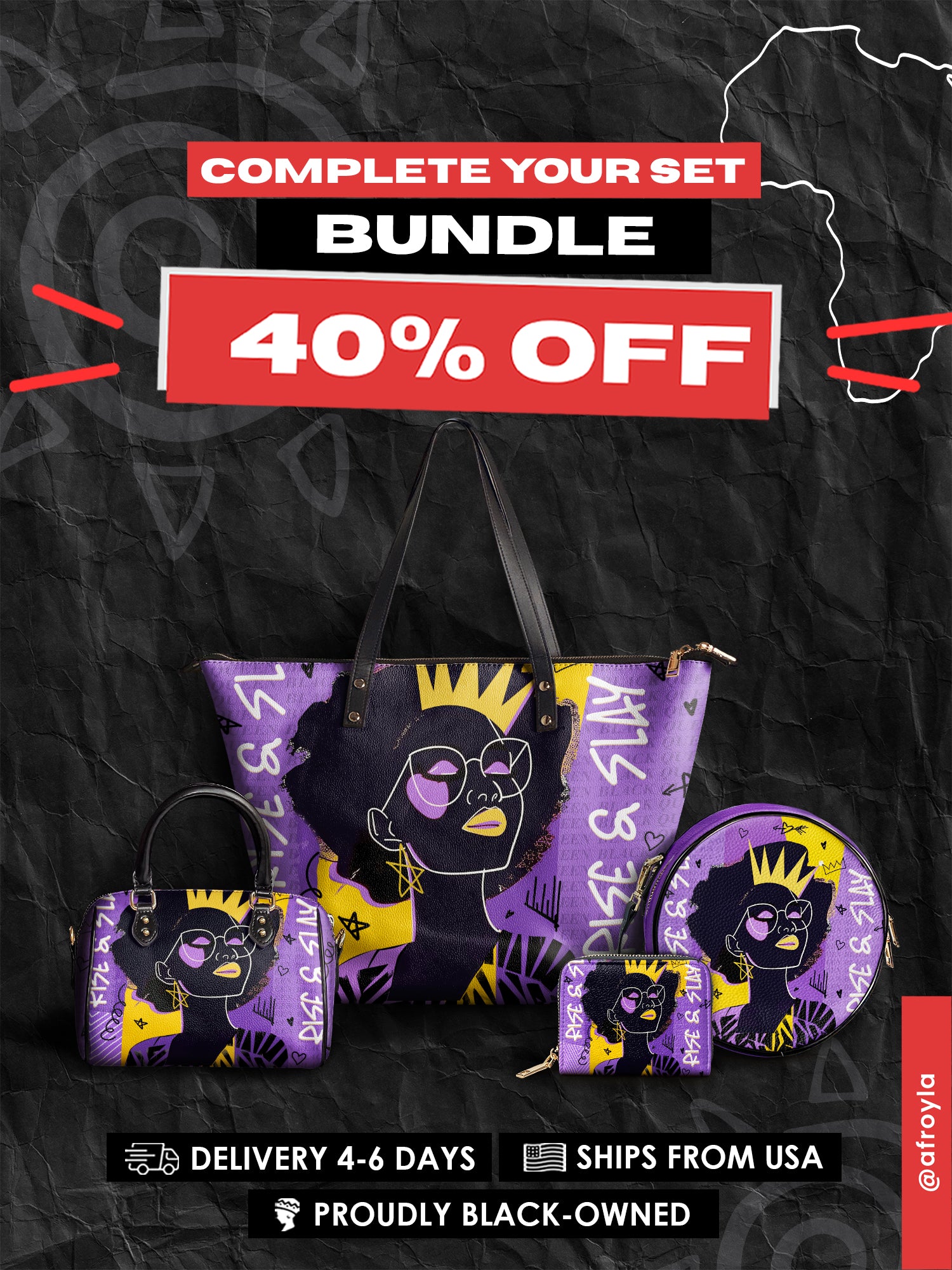 "Aina" Grape Soda Complete Your Set Bundle