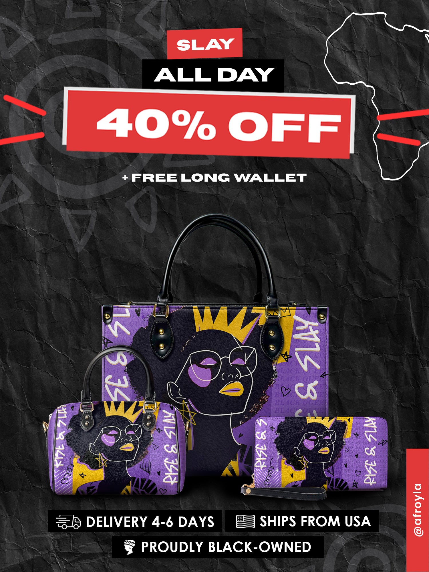 "Aina" Grape Soda Slay All Day Bundle