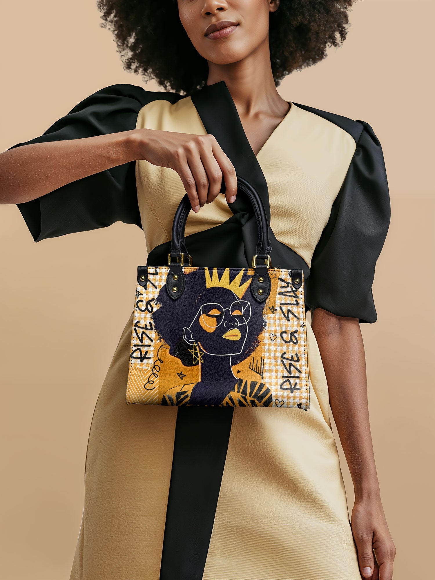 "Aina" Honeycomb The Signature Trio Bundle - Small Leather Handbag
