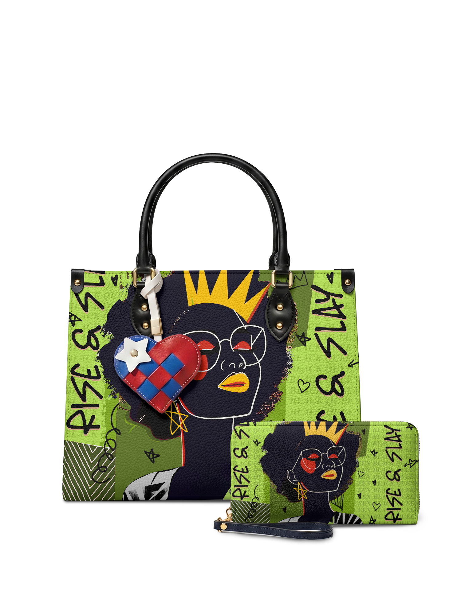 "Aina" Lime Pop Leather Handbag A250 Deal