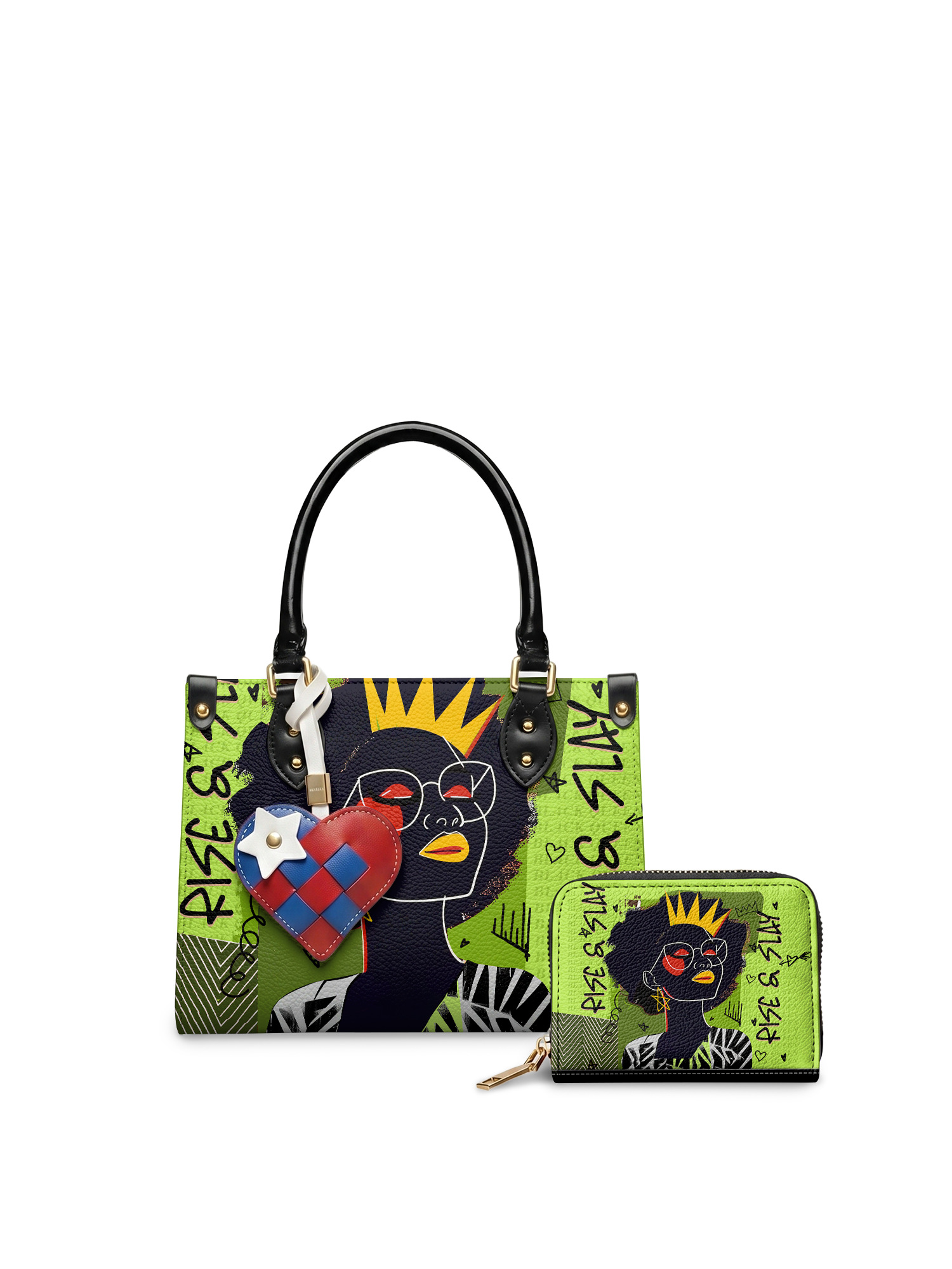 "Aina" Lime Pop Small Leather Handbag A250 Deal