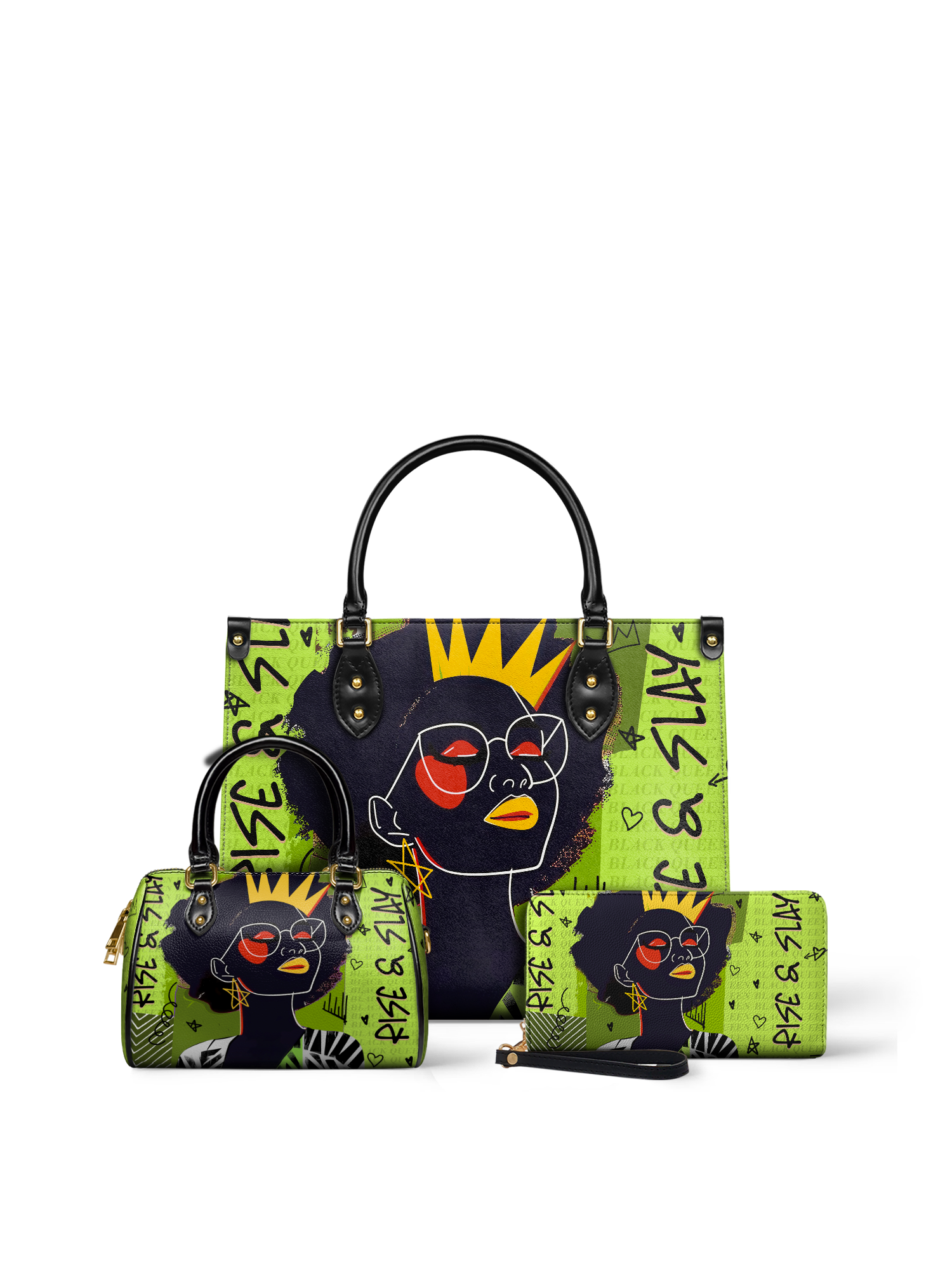 "Aina" Lime Pop Leather Handbag A250 Deal