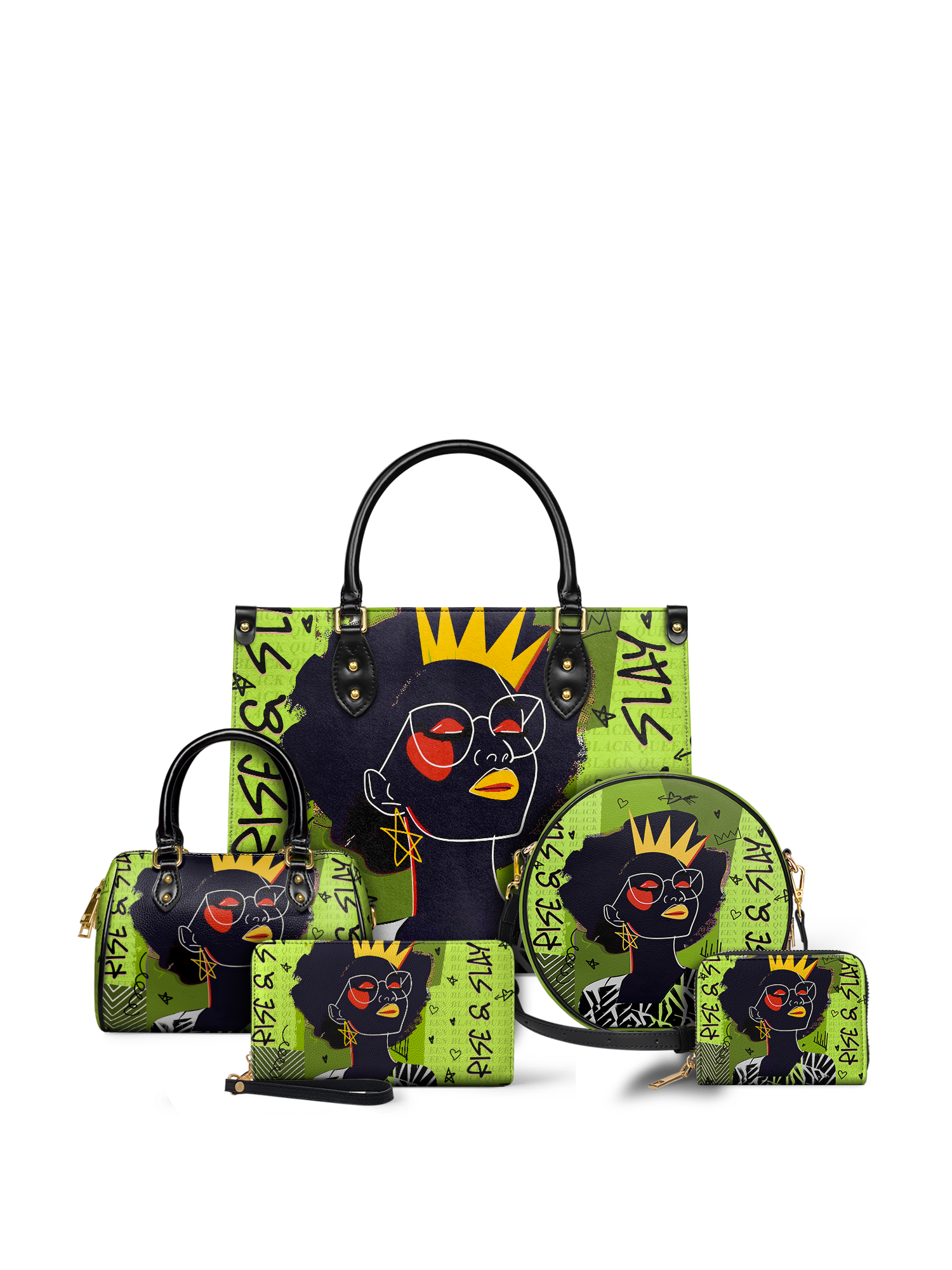 "Aina" Lime Pop Leather Handbag A250 Deal