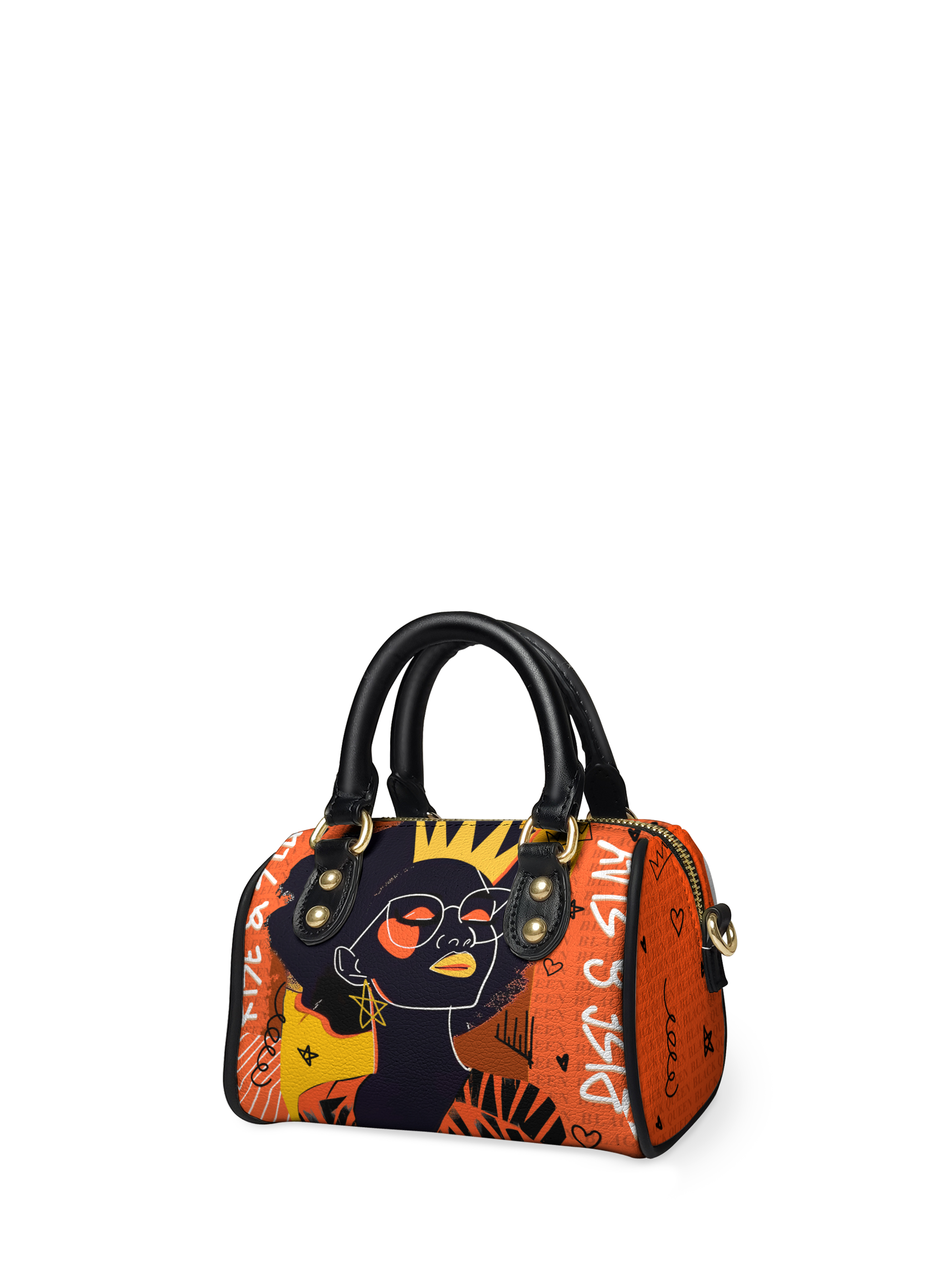 "Aina" Orange Sorbet Mini Satchel Deal