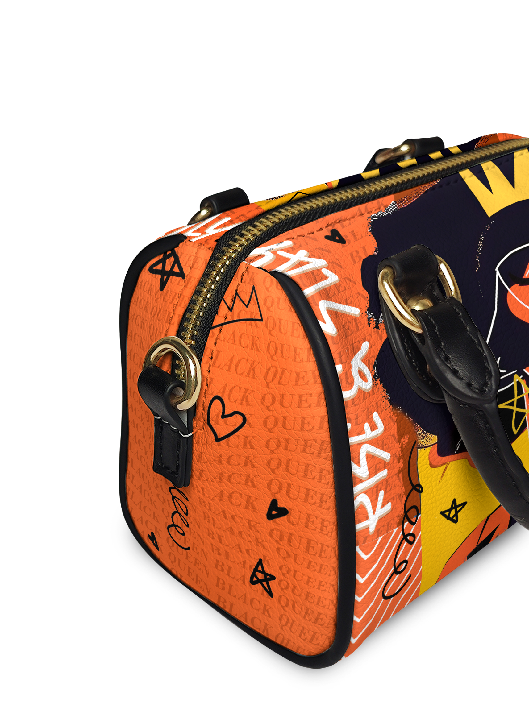 "Aina" Orange Sorbet Mini Satchel Deal