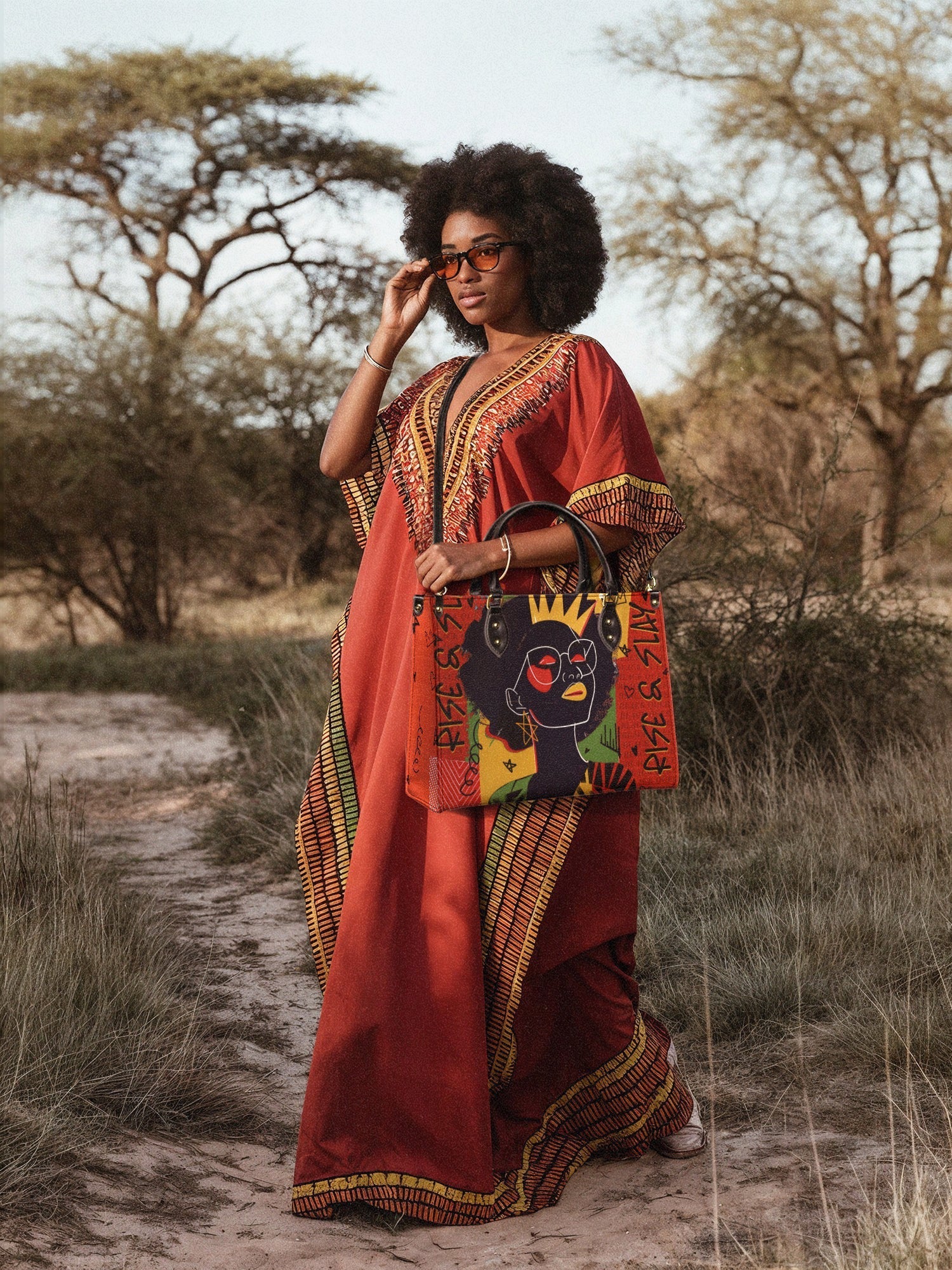 "Aina" Flame Red The Signature Duo Bundle