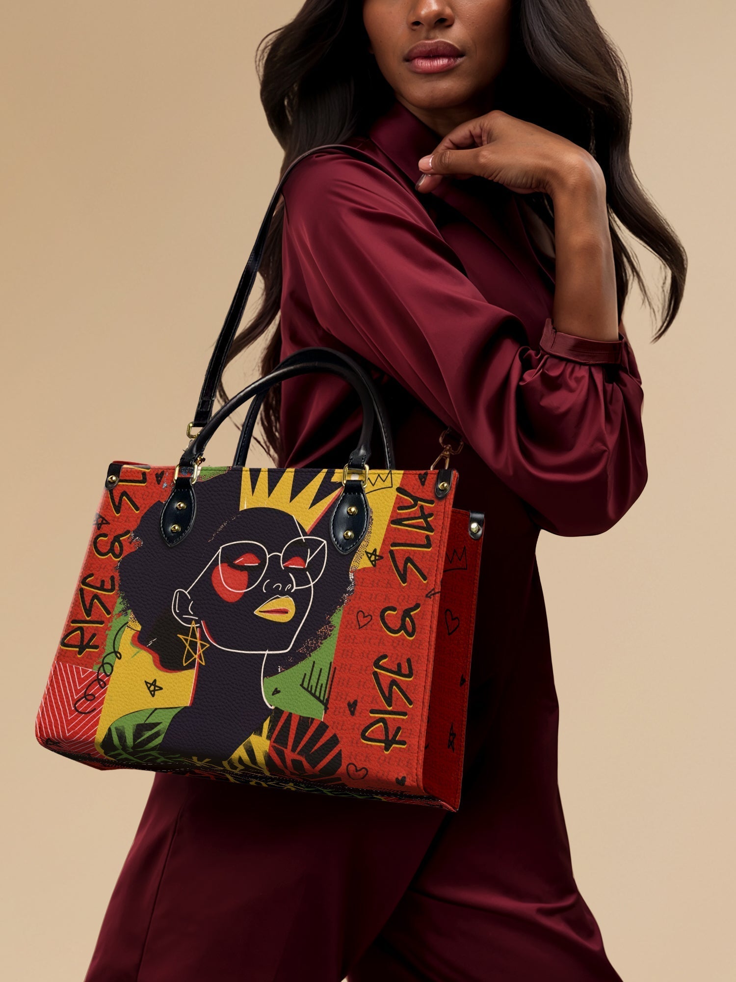 "Aina" Flame Red Slay All Day Bundle