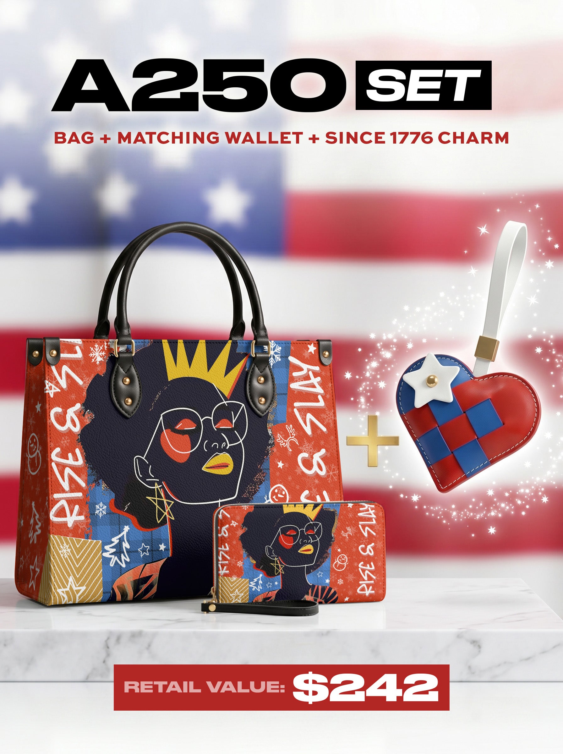 "Aina" Frosted Cherry Leather Handbag A250 Deal