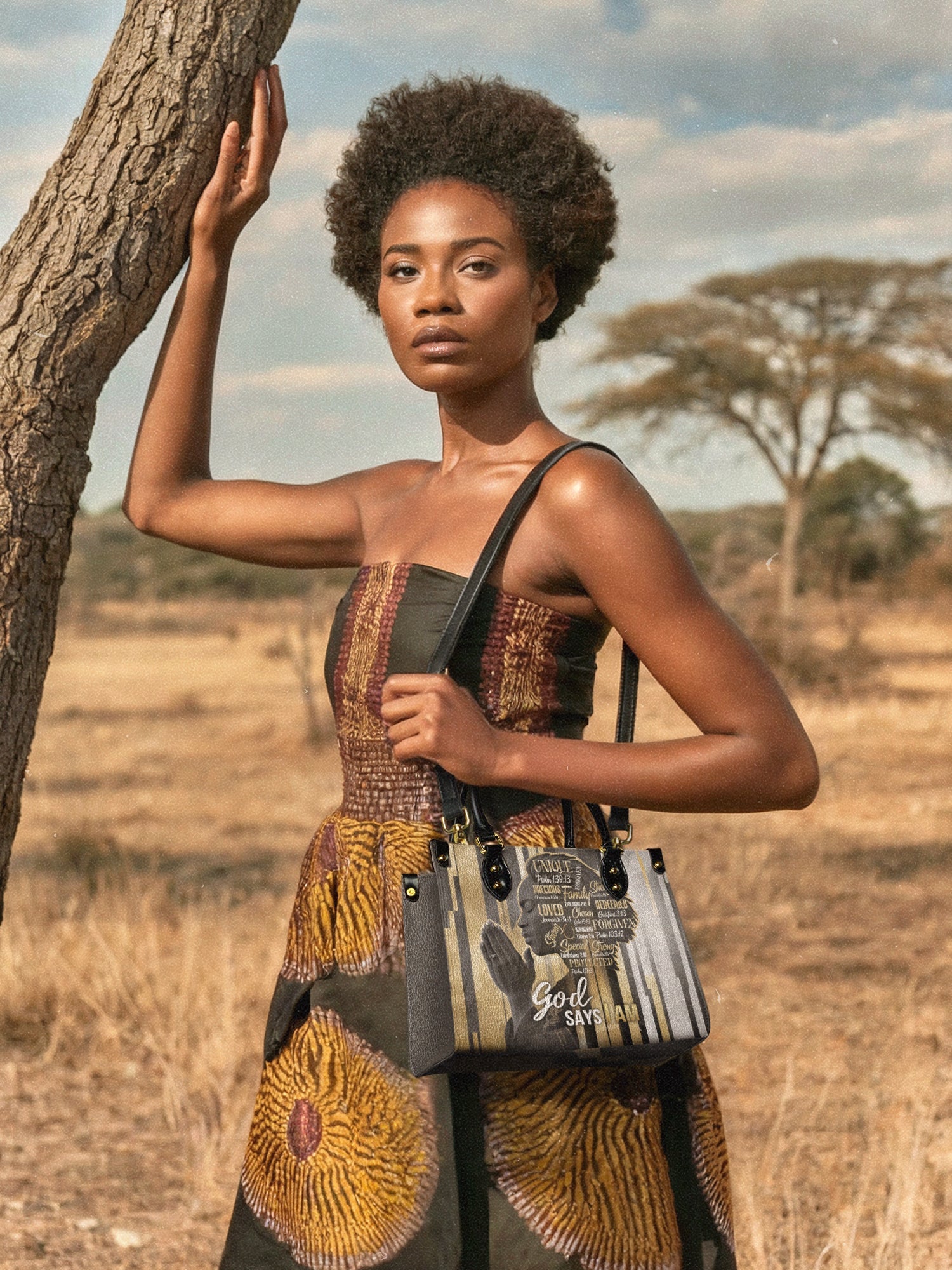 "Amara" The Signature Trio Bundle - Small Leather Handbag