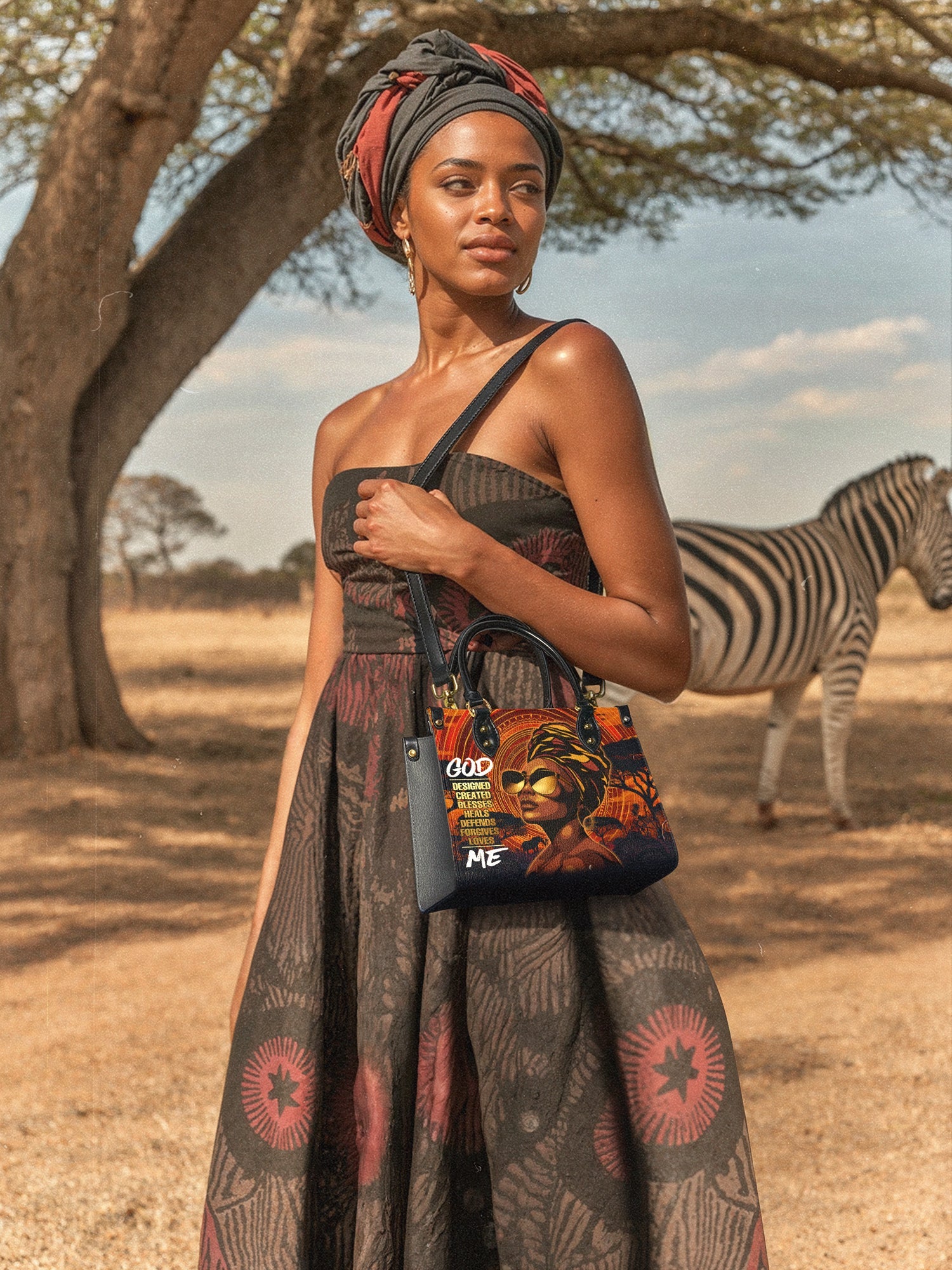 "Aseda" The Signature Duo Bundle - Small Leather Handbag