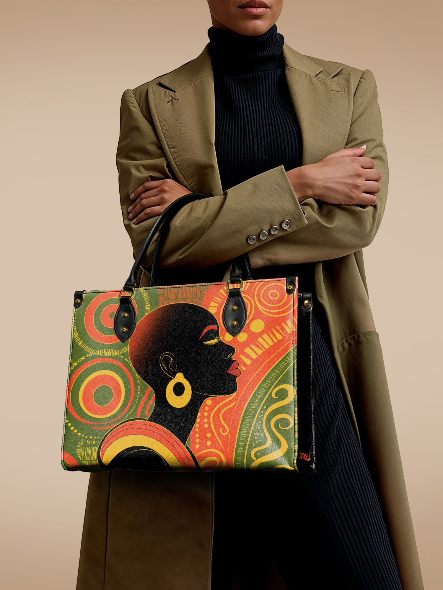 "Baldisa" Leather Handbag