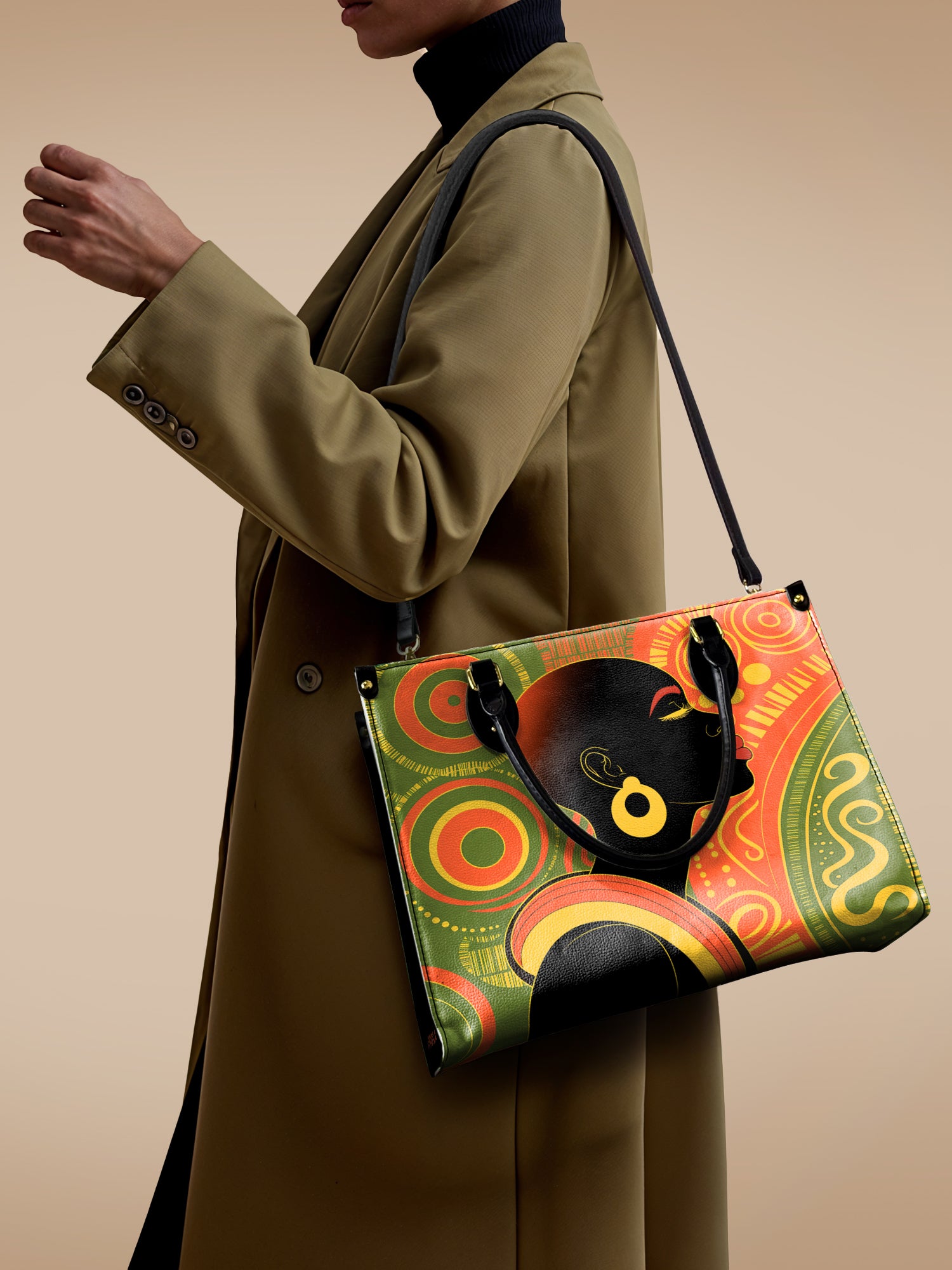 "Baldisa" Leather Handbag