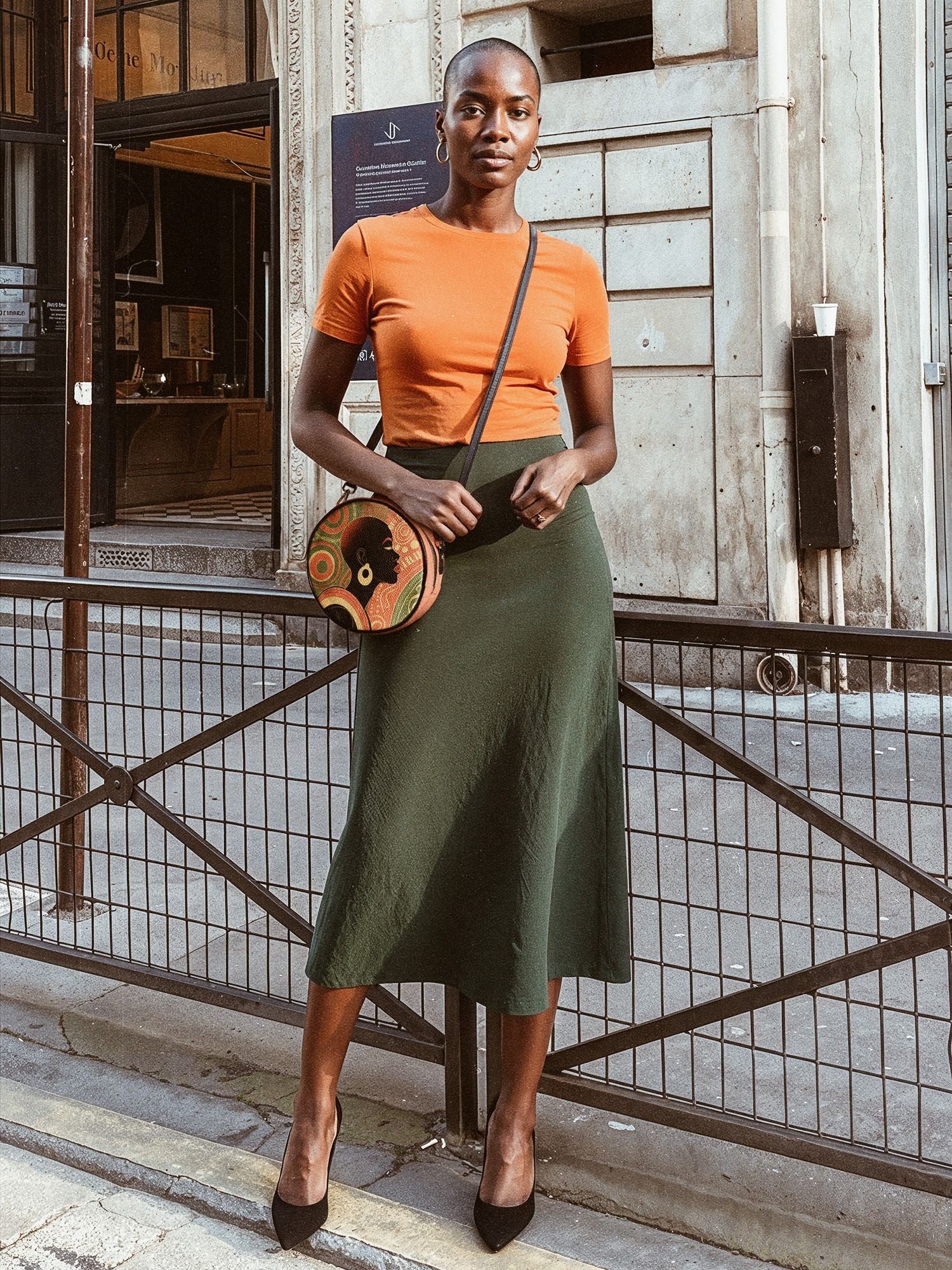 "Baldisa" Circle Crossbody Bag