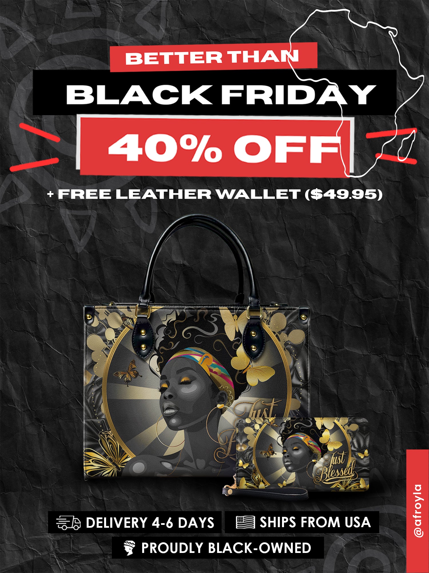 "Barakaya" Leather Handbag Deal