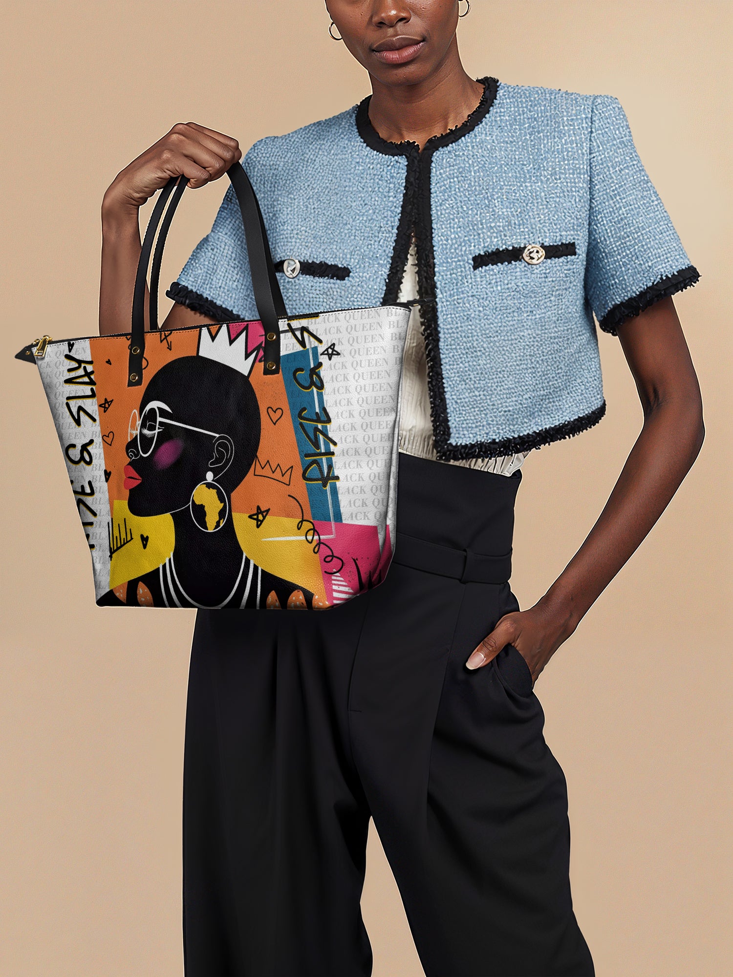 "Baridi" Leather Tote Bag Deal