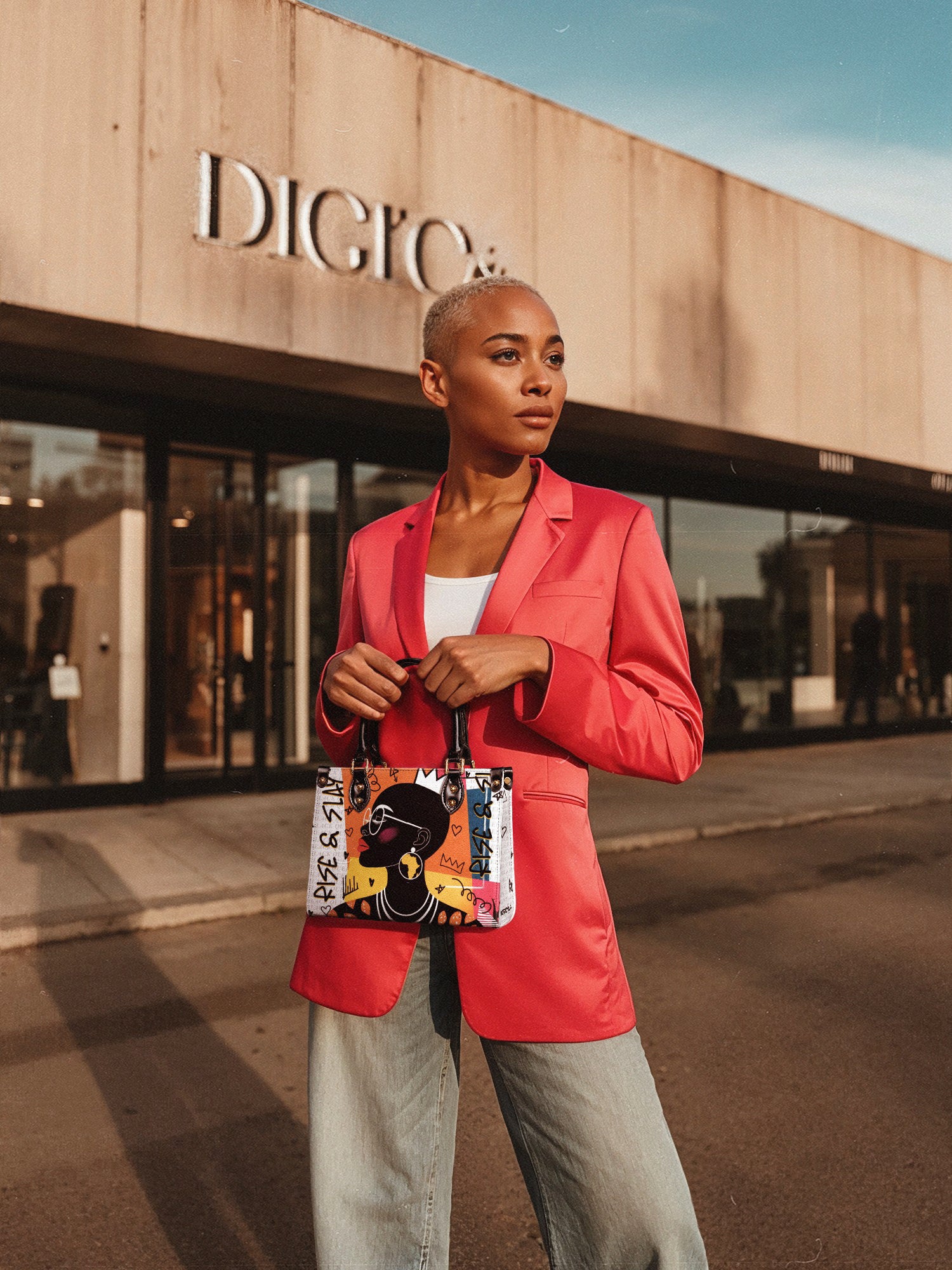 "Baridi" The Signature Duo Bundle - Small Leather Handbag