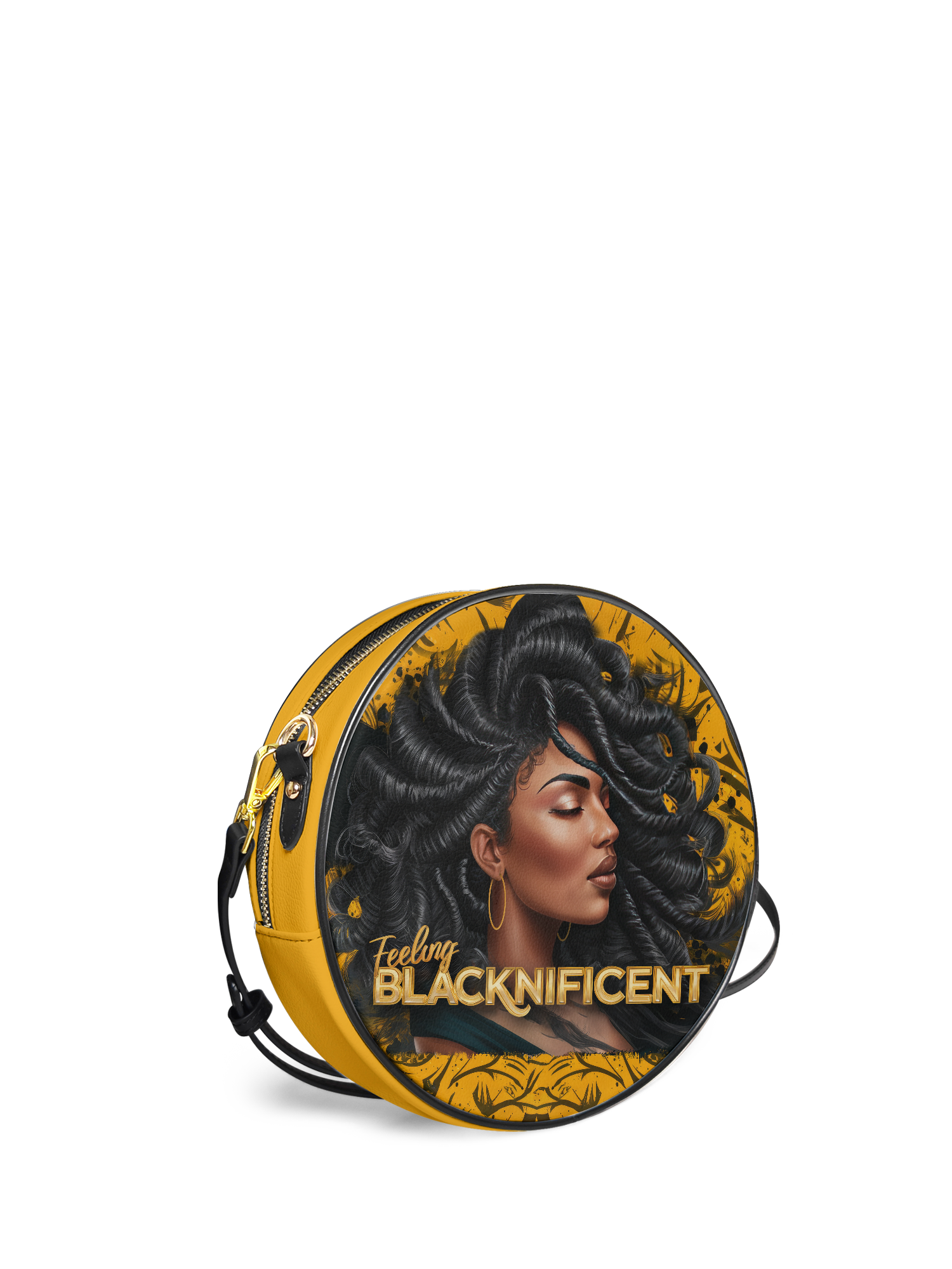 "Blacknificent" Circle Crossbody Bag Deal