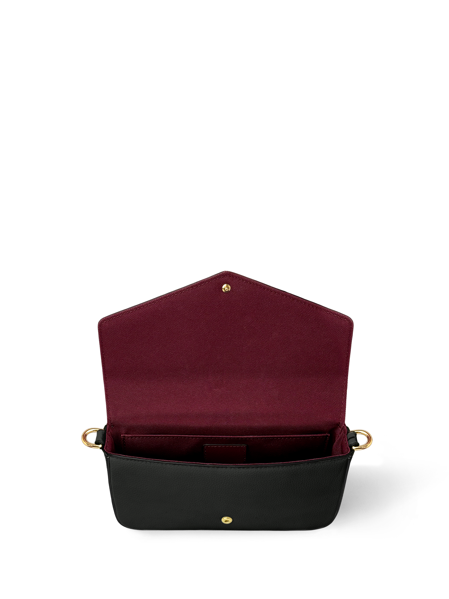 "Blacknificent" Envelope Chain Crossbody Bag