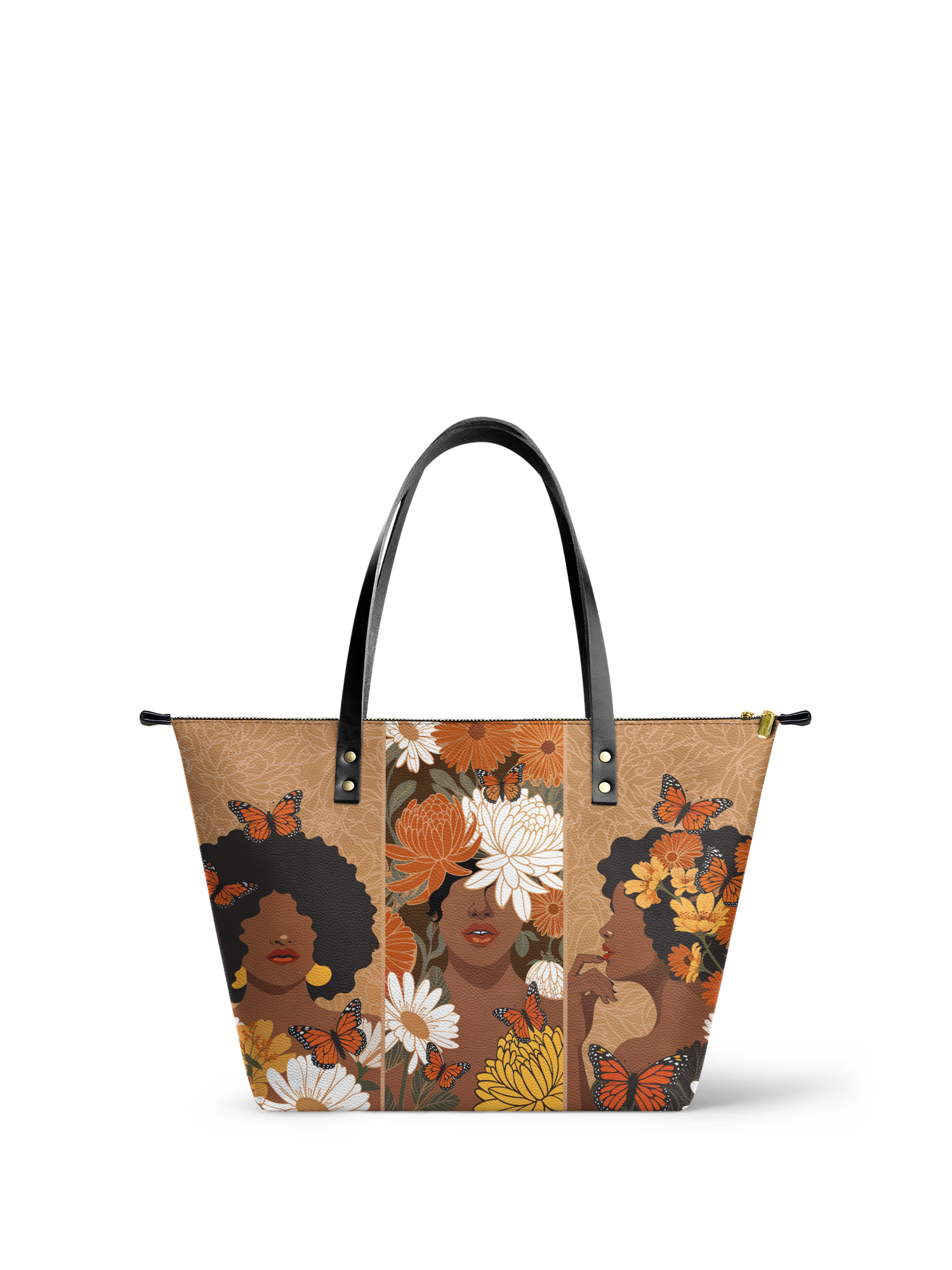 "Ayira" Leather Tote Bag