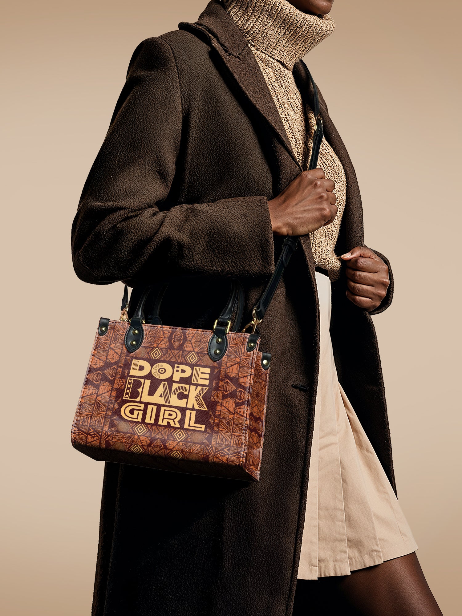 "Dope Black Girl" Small Leather Handbag Deal