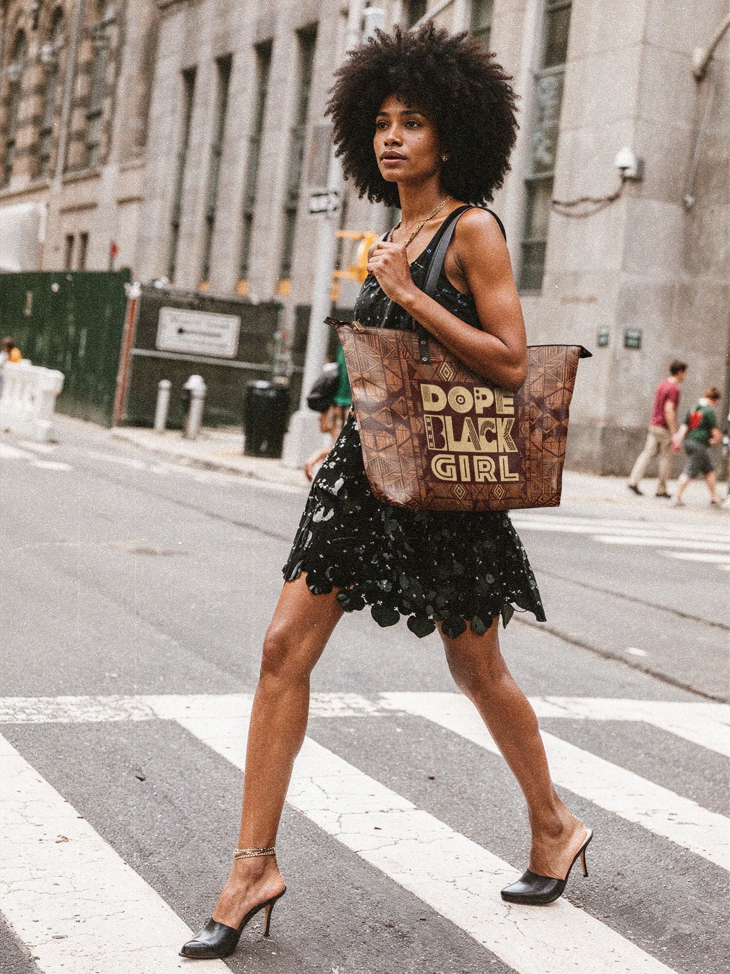 "Dope Black Girl" Leather Tote Bag Deal
