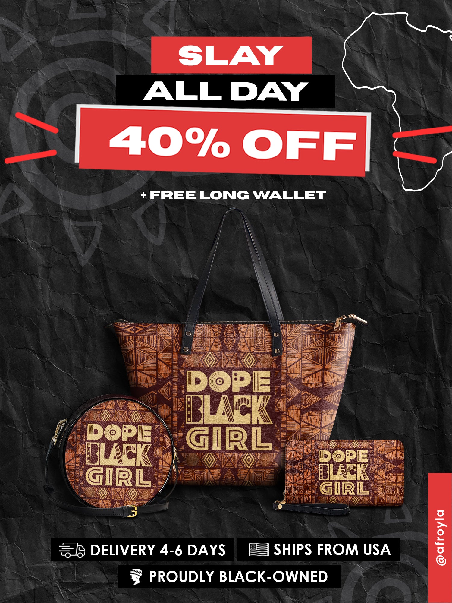 "Dope Black Girl" Slay All Day Essential Bundle