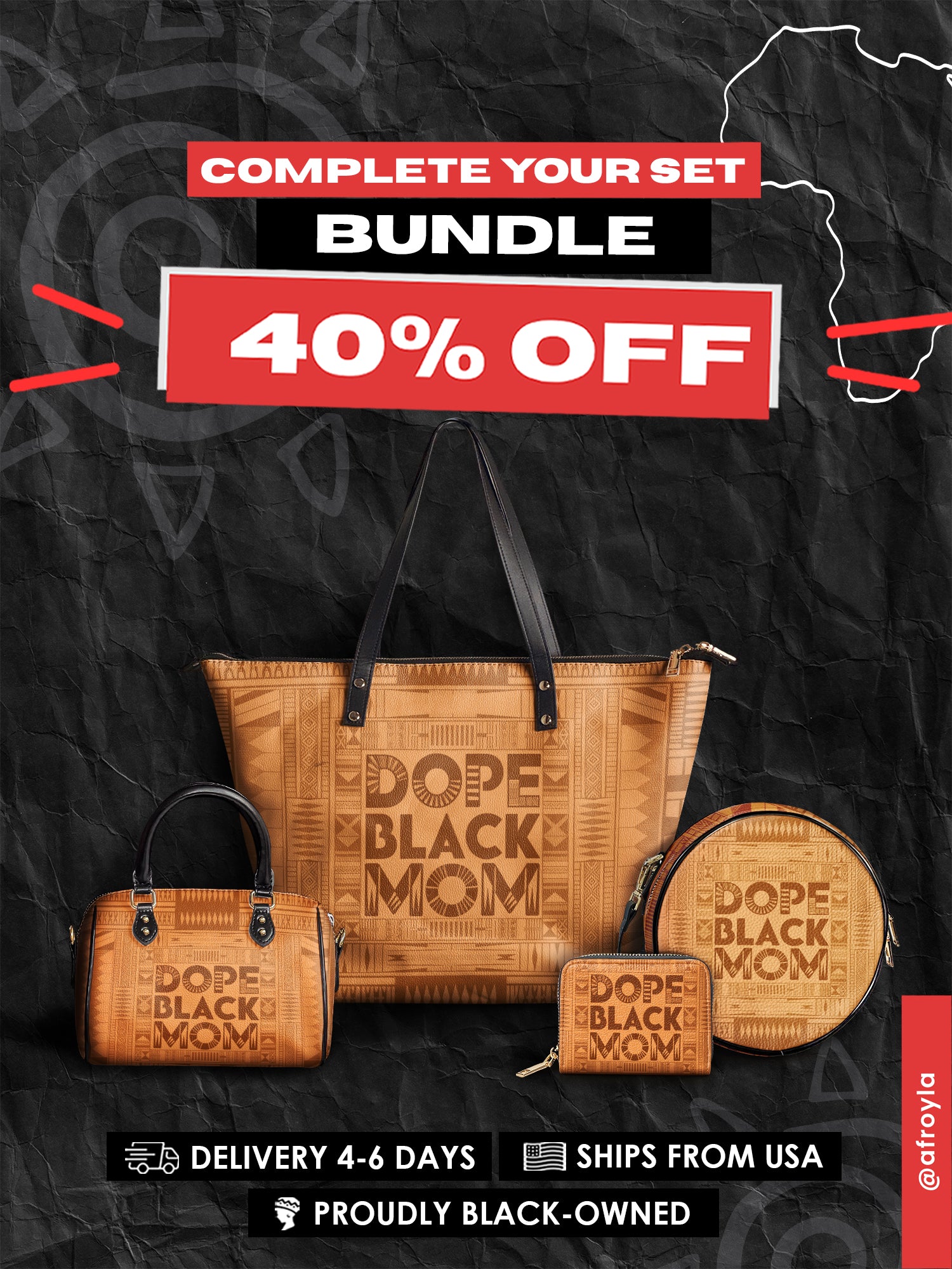 "Dope Black Mom" Complete Your Set Bundle