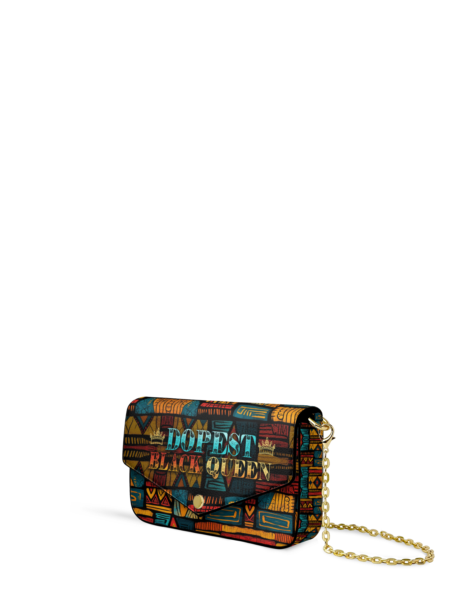 "Dopeya" Envelope Chain Crossbody Bag