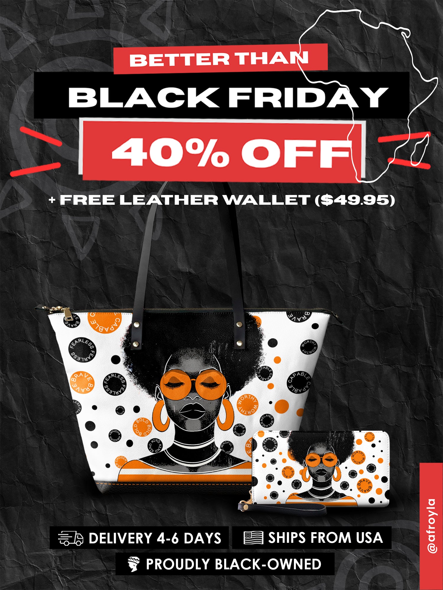 "Fahari" Marshmallow Citrus Leather Tote Bag Deal