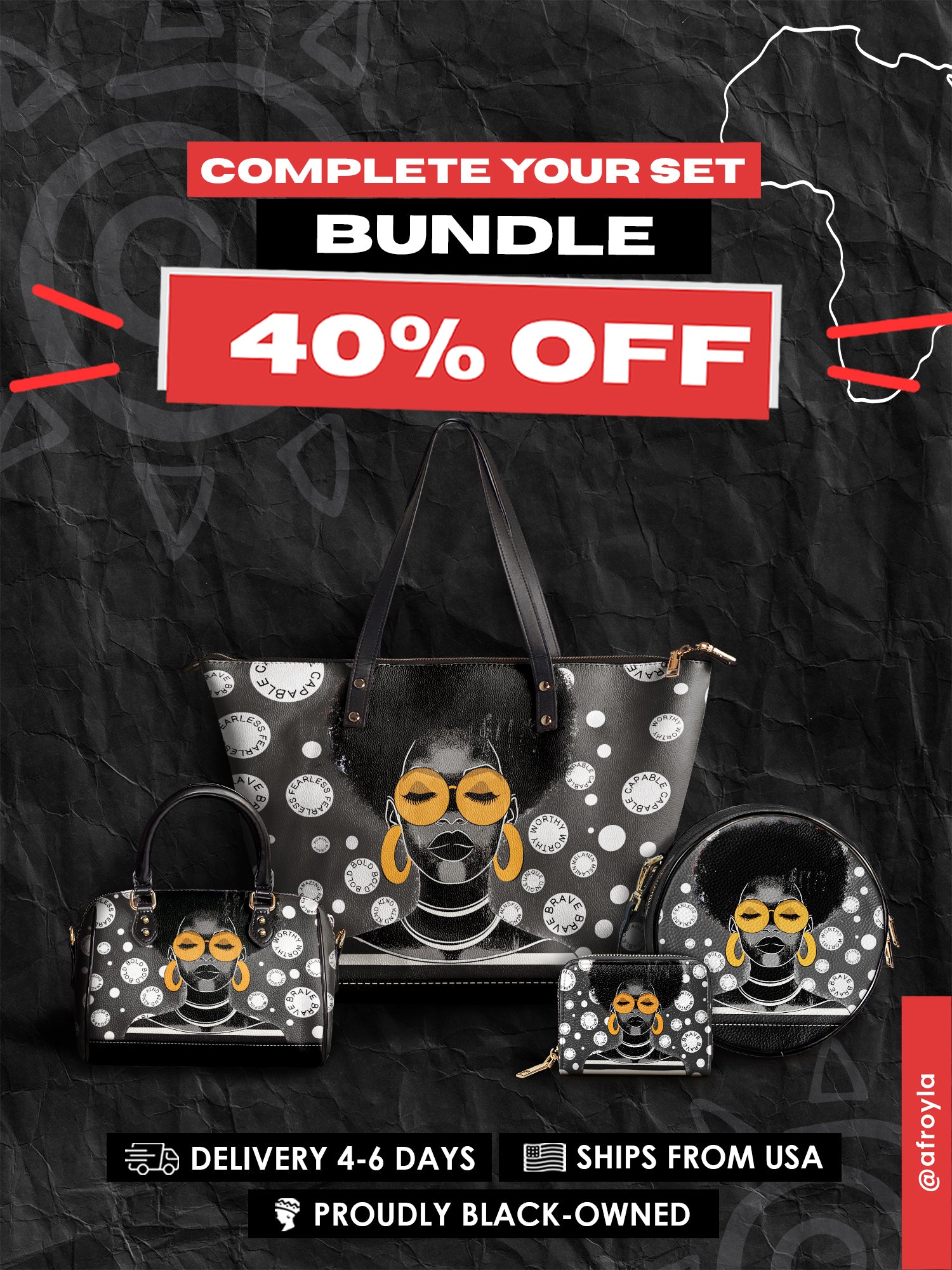 "Fahari" Monochrome Complete Your Set Bundle