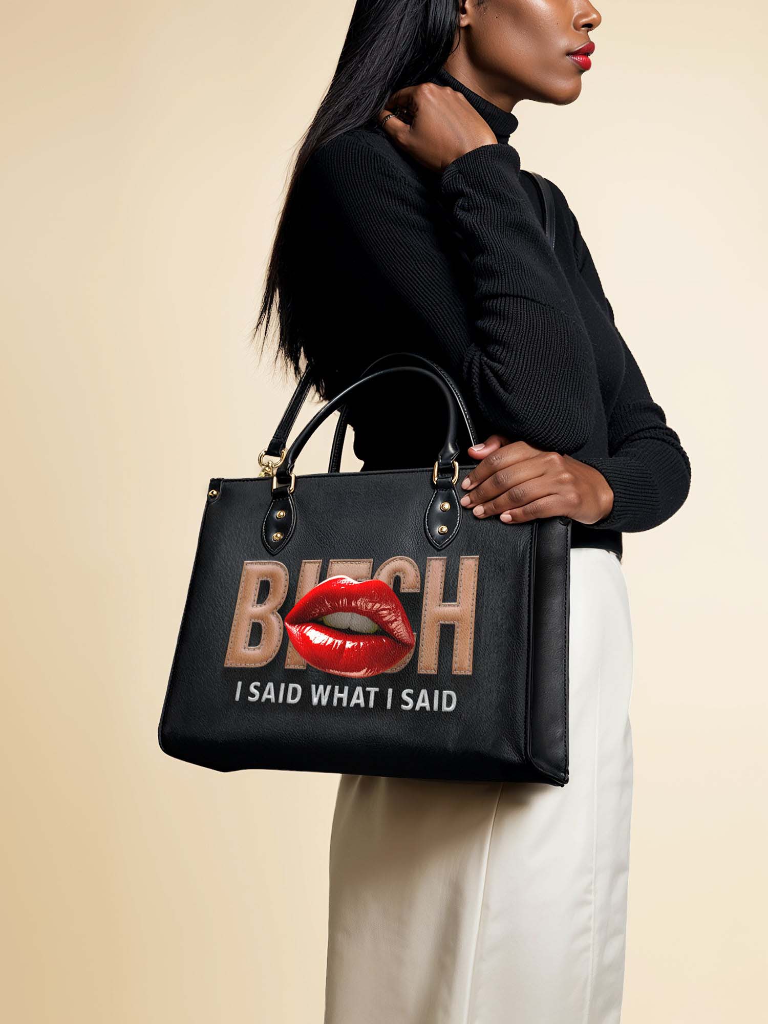 "Teyana" Leather Handbag