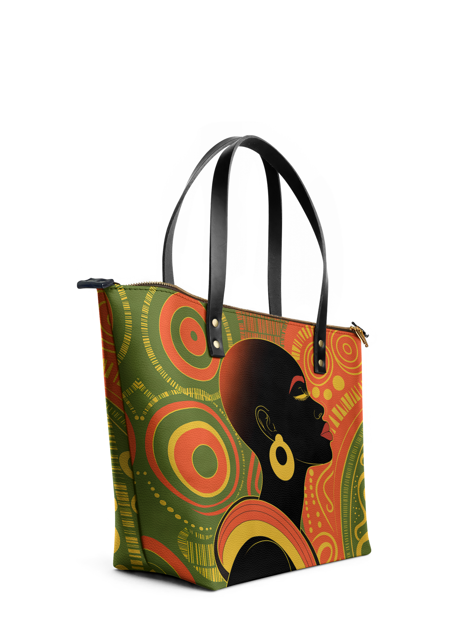 "Baldisa" Leather Tote Bag