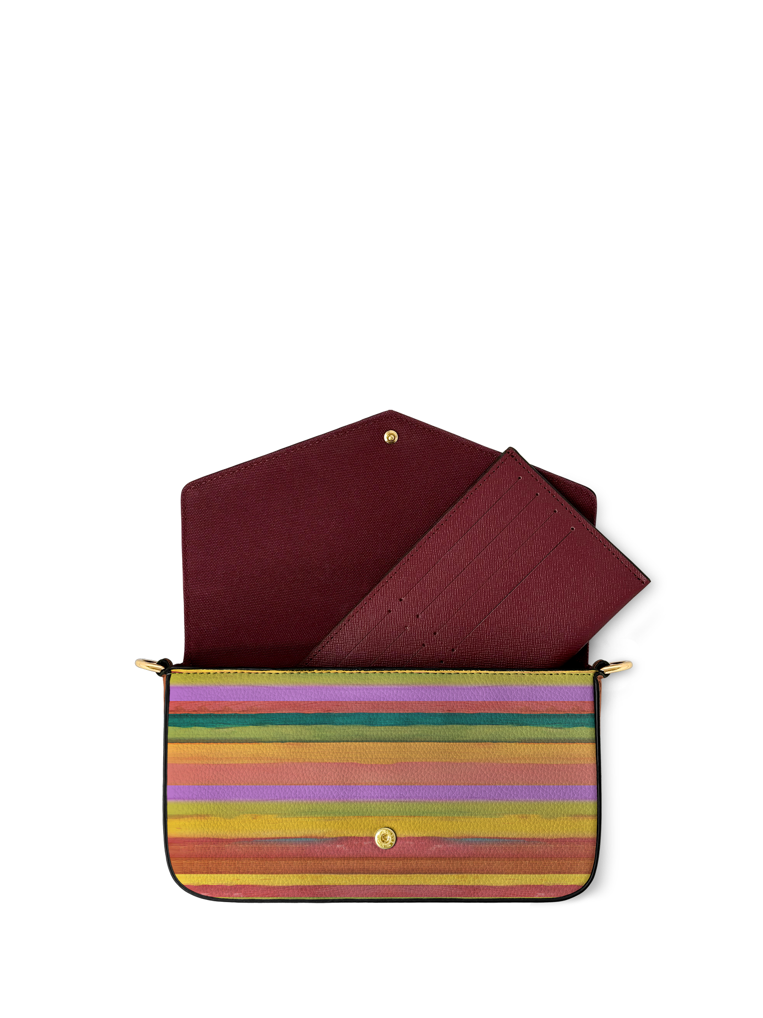 "AfroEssence" Envelope Chain Crossbody Bag