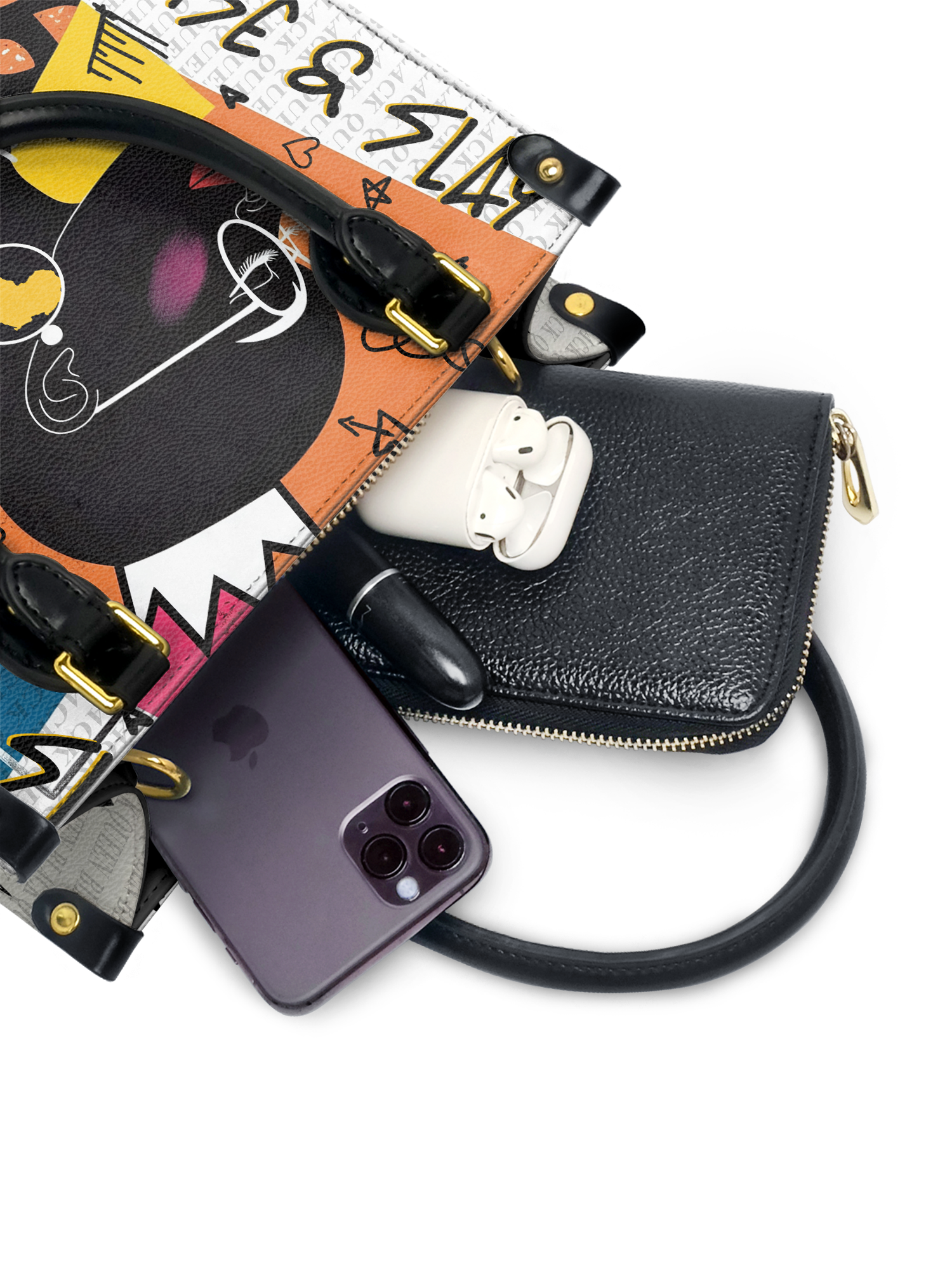 "Baridi" The Signature Duo Bundle - Small Leather Handbag