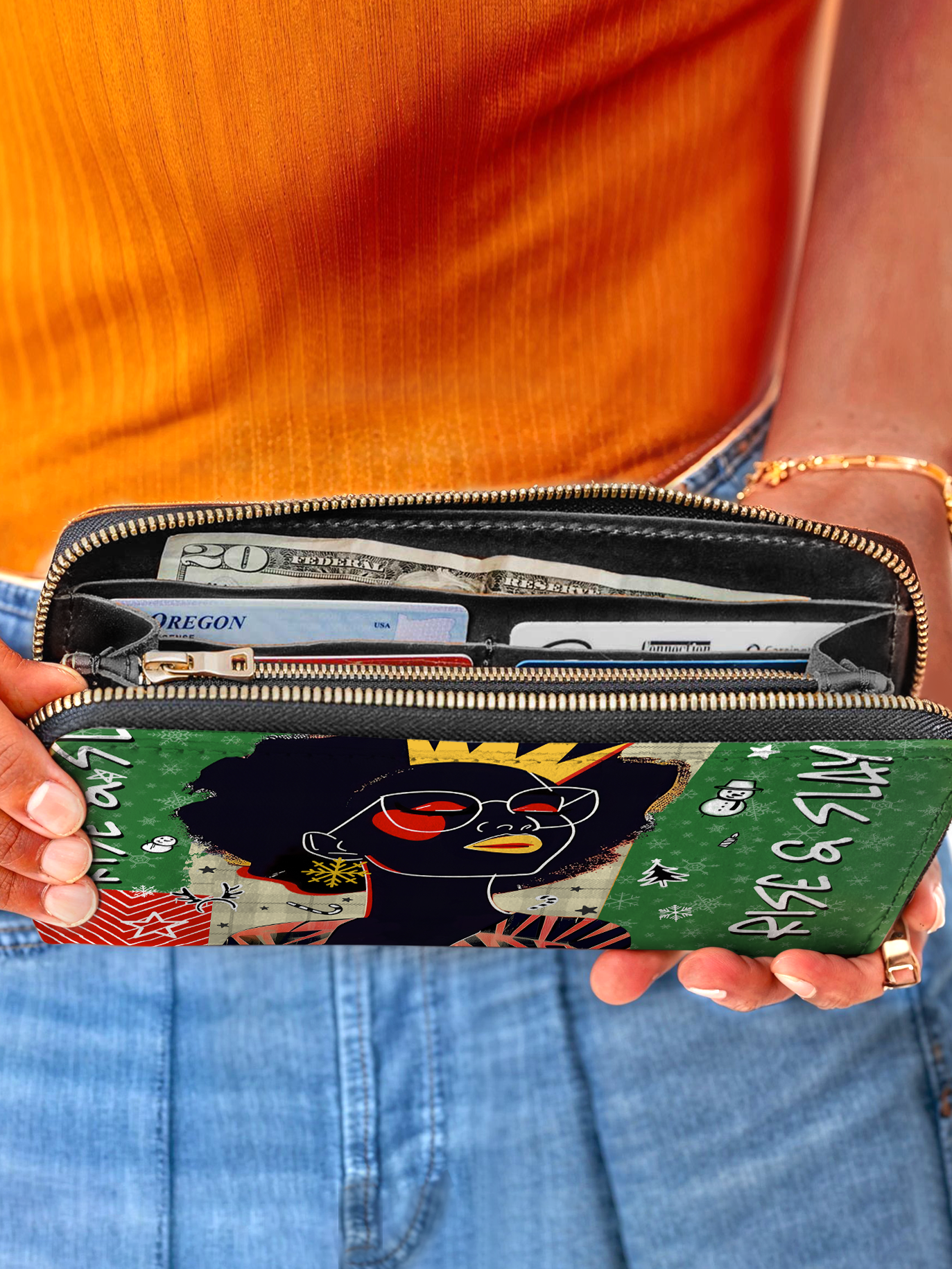 "Aina" Lime Pop Xmas Wallet Deal