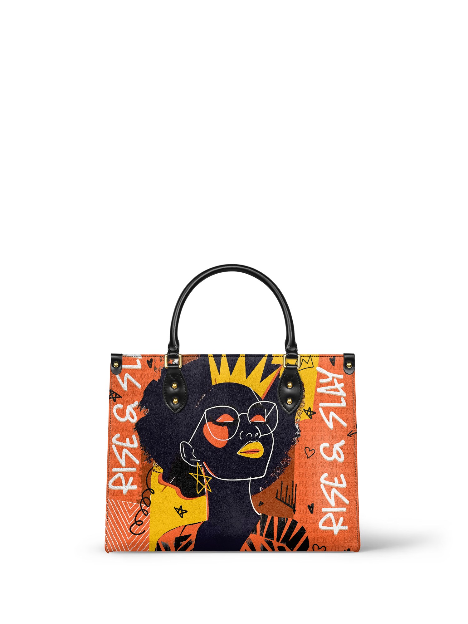 "Aina" Orange Sorbet Leather Handbag Deal