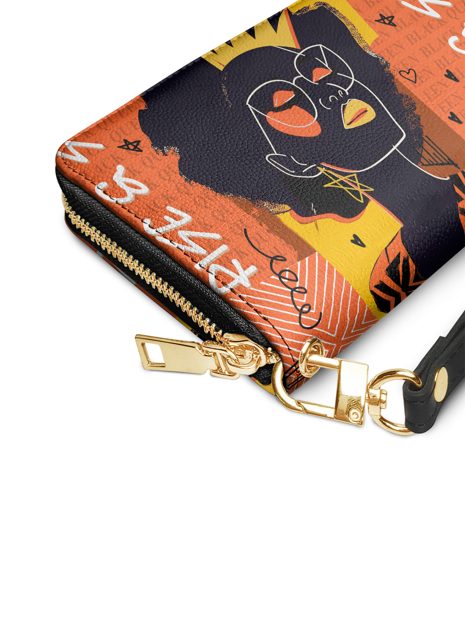 "Aina" Orange Sorbet Wallet Deal