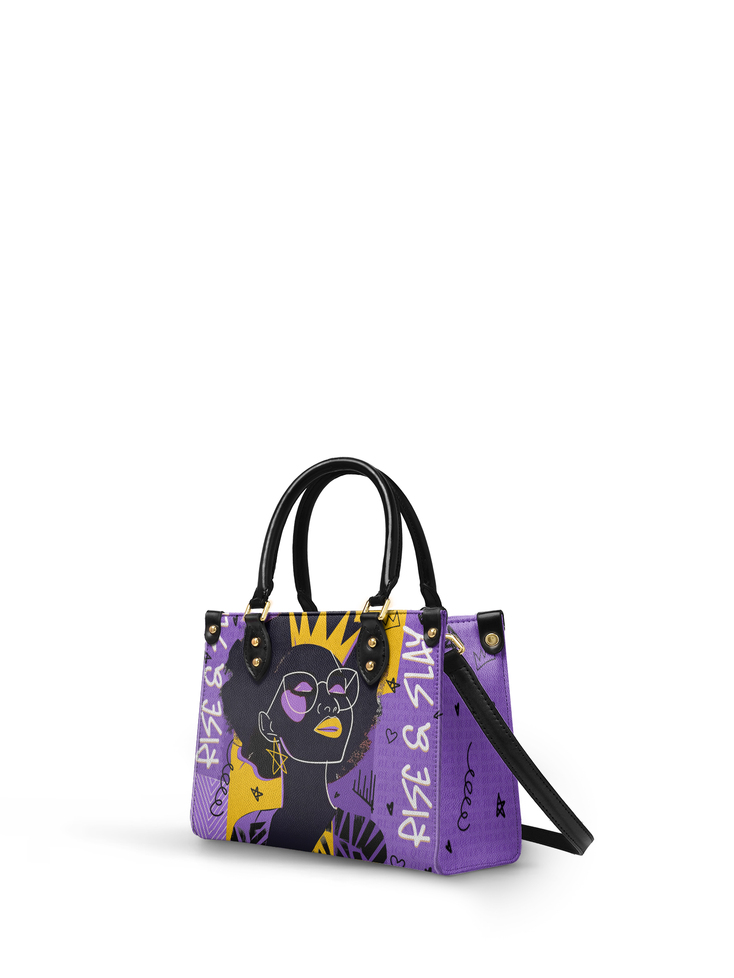 "Aina" Grape Soda Small Leather Handbag Deal