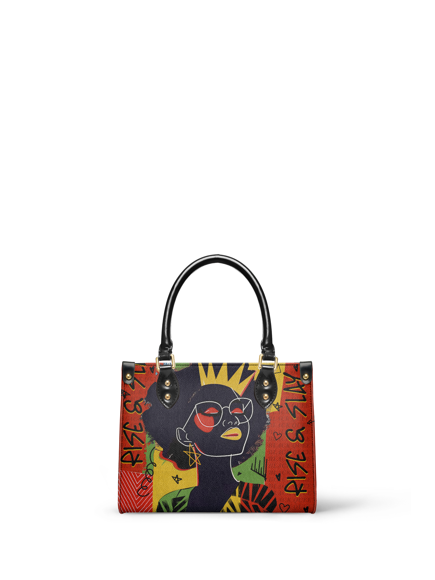 "Aina" Flame Red Small Leather Handbag A250 Deal