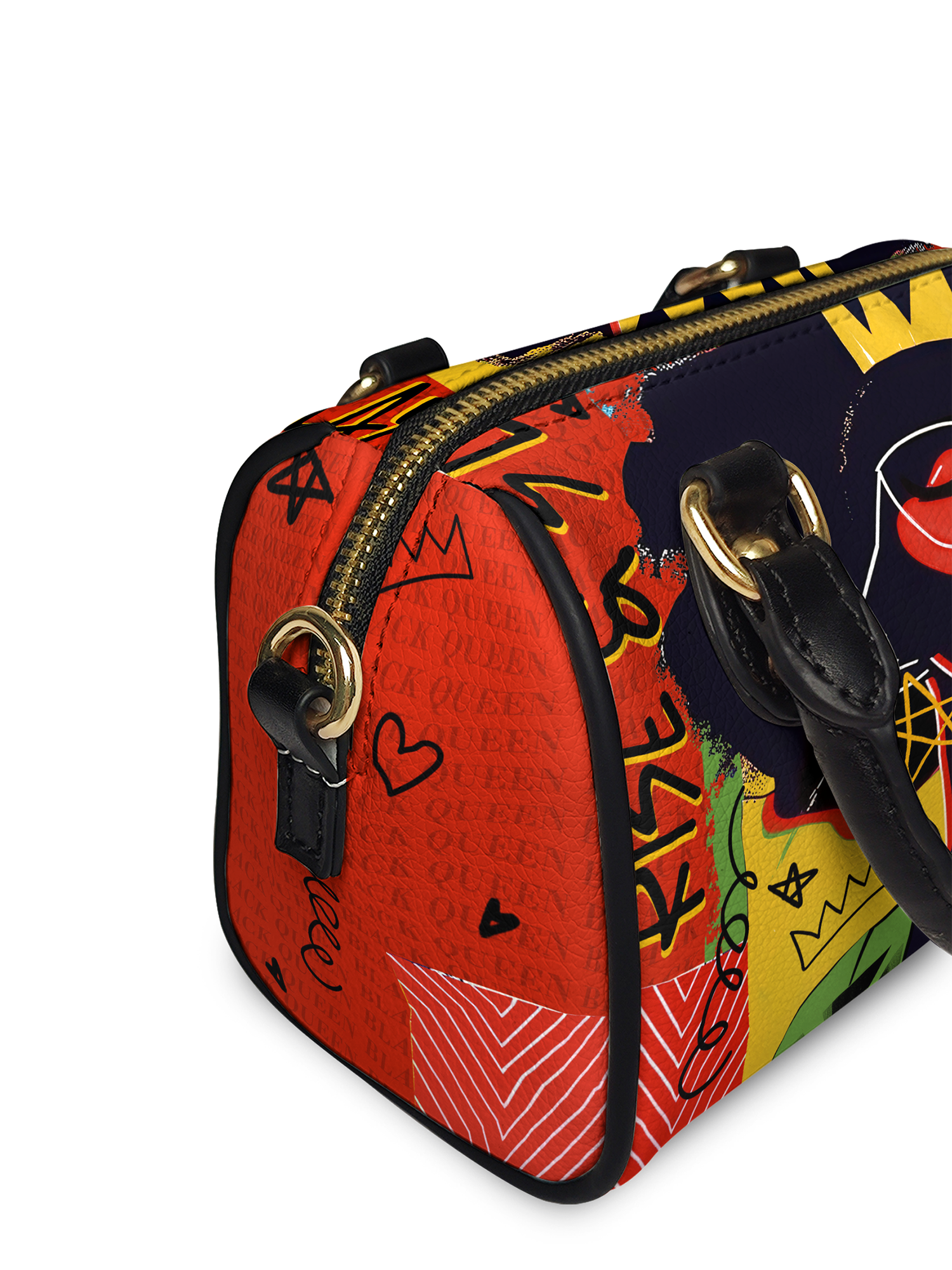 "Aina" Flame Red Mini Satchel Deal