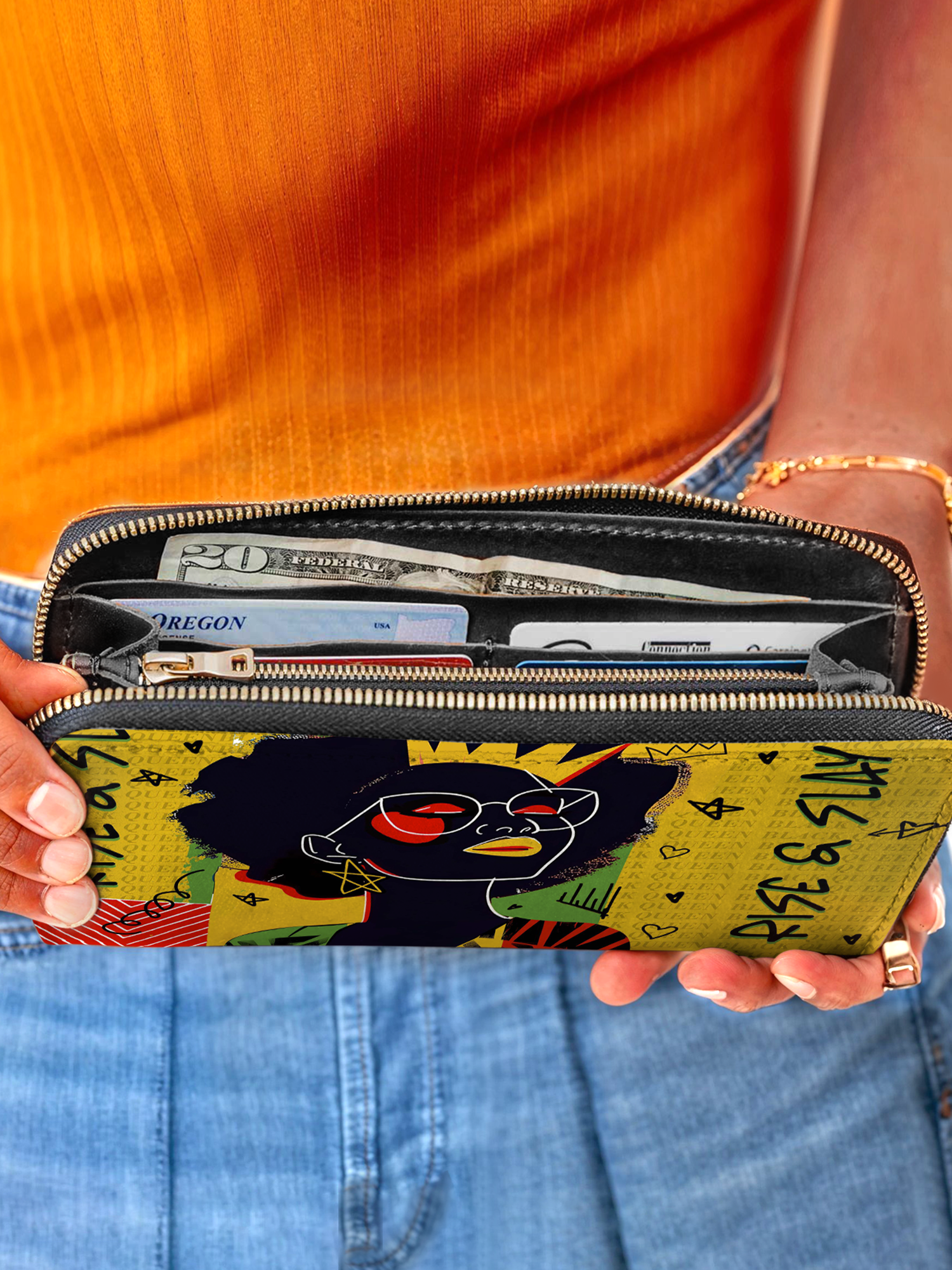 "Aina" Lemon Zest Wallet Deal
