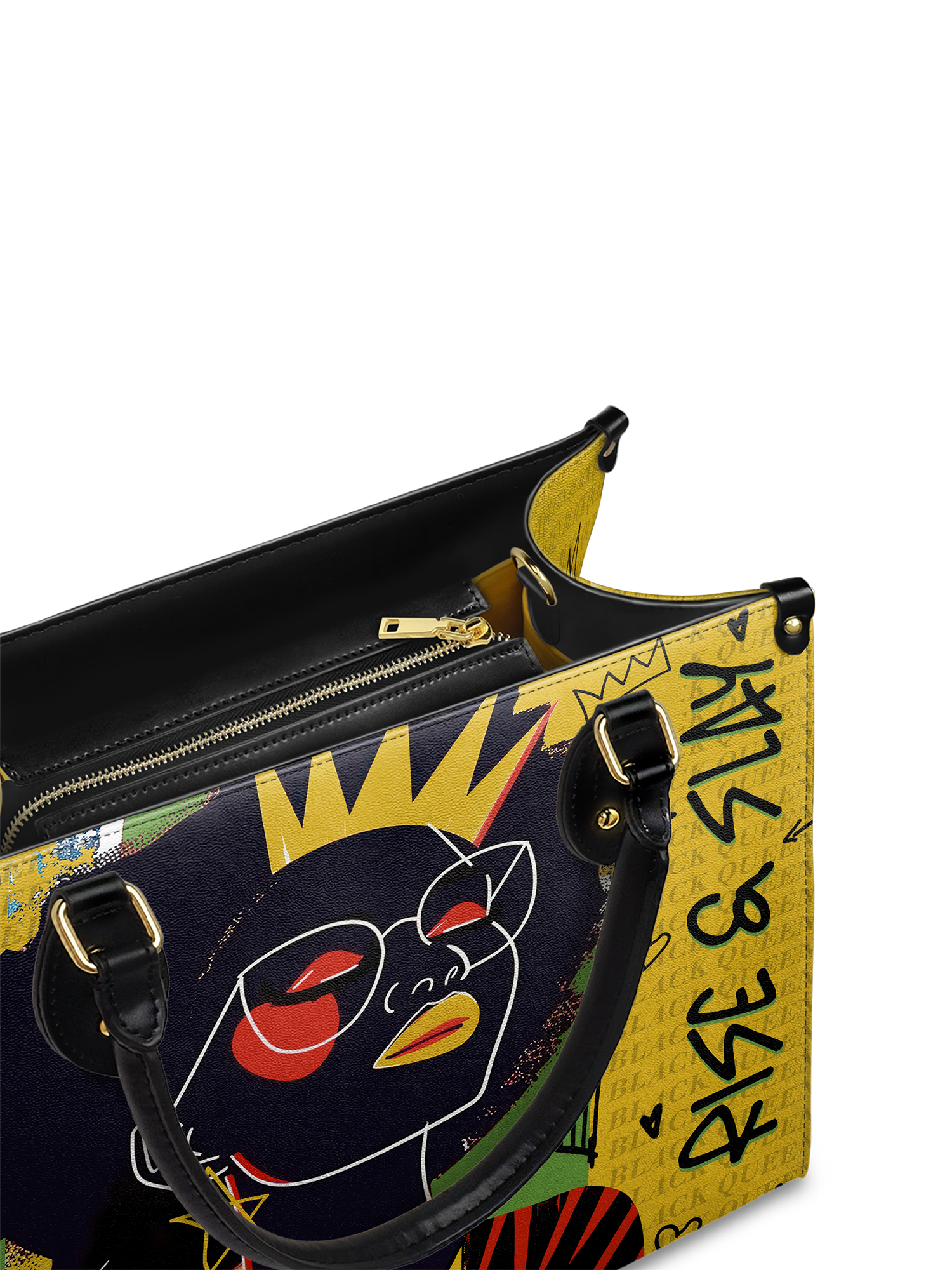"Aina" Lemon Zest Leather Handbag