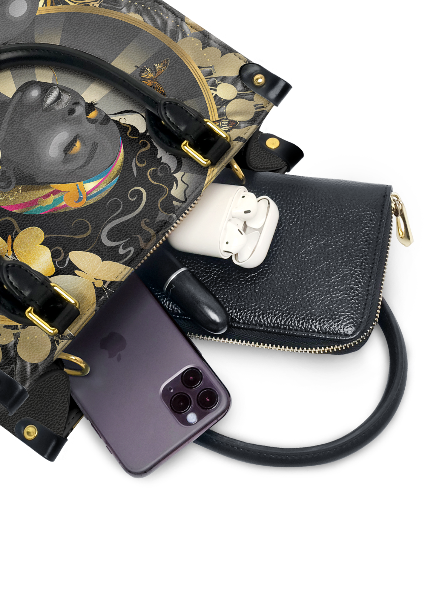 "Barakaya" Small Leather Handbag A250 Deal