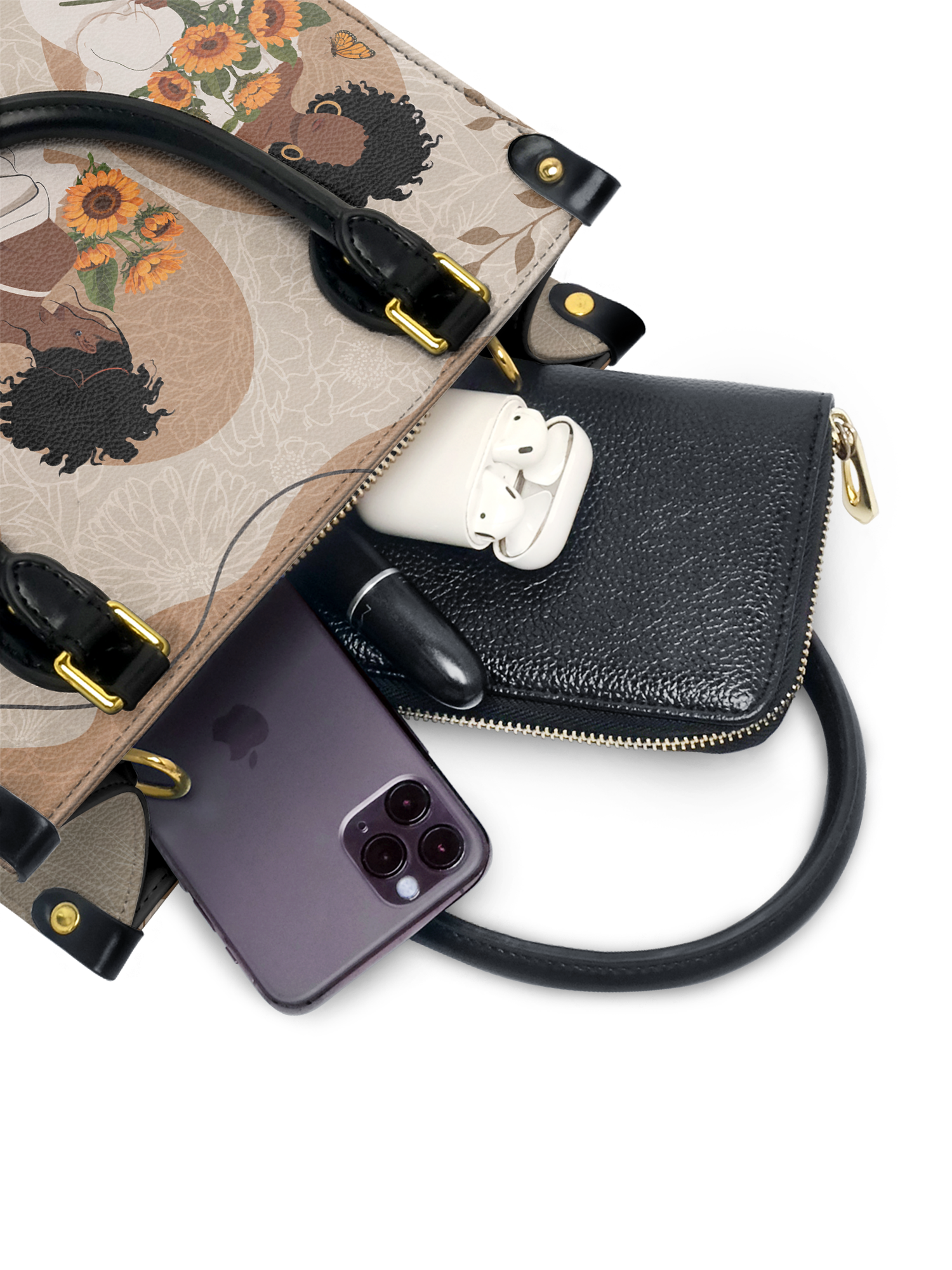 "Solina" The Signature Duo Bundle - Small Leather Handbag