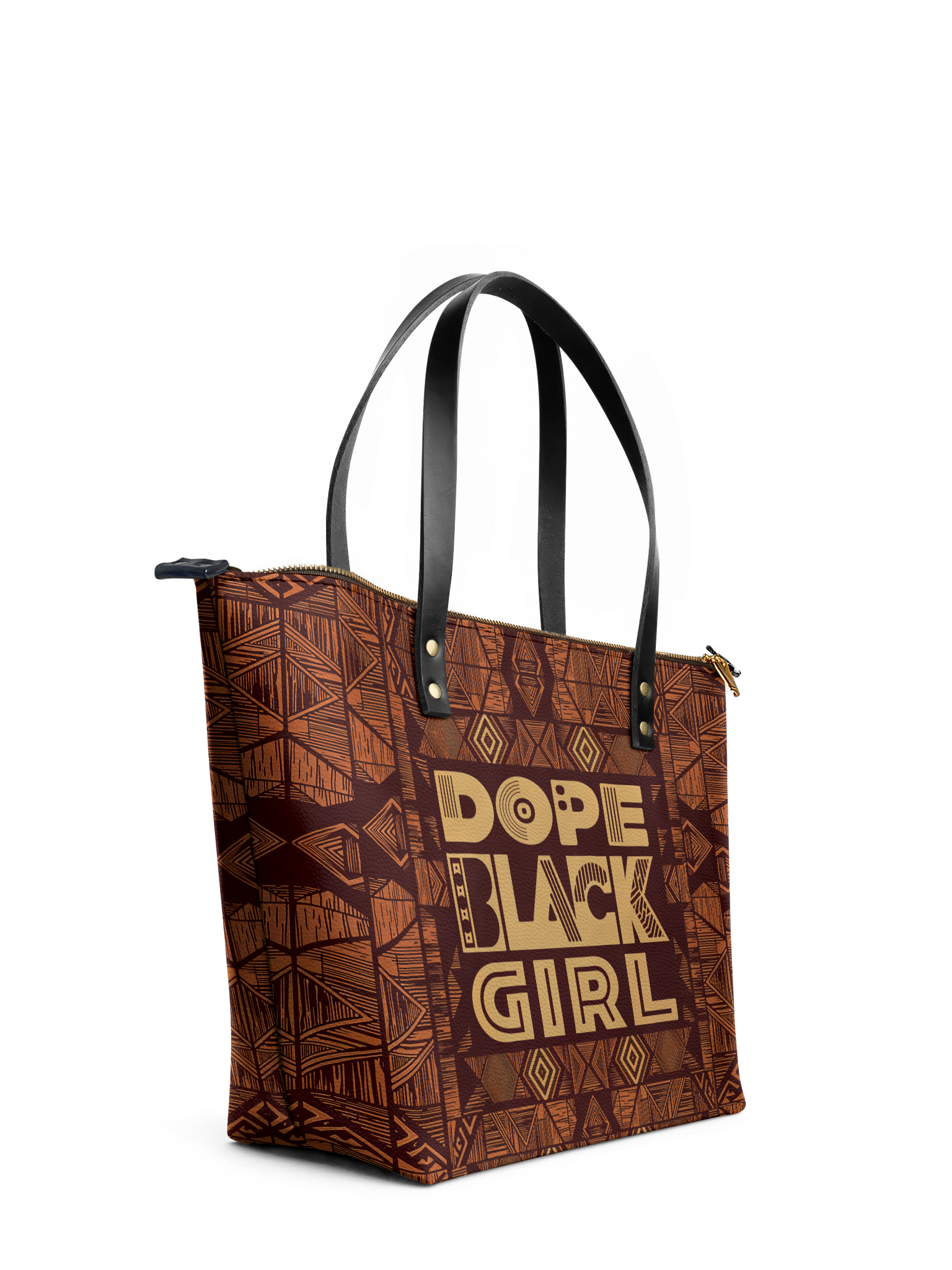 "Dope Black Girl" Leather Tote Bag Deal