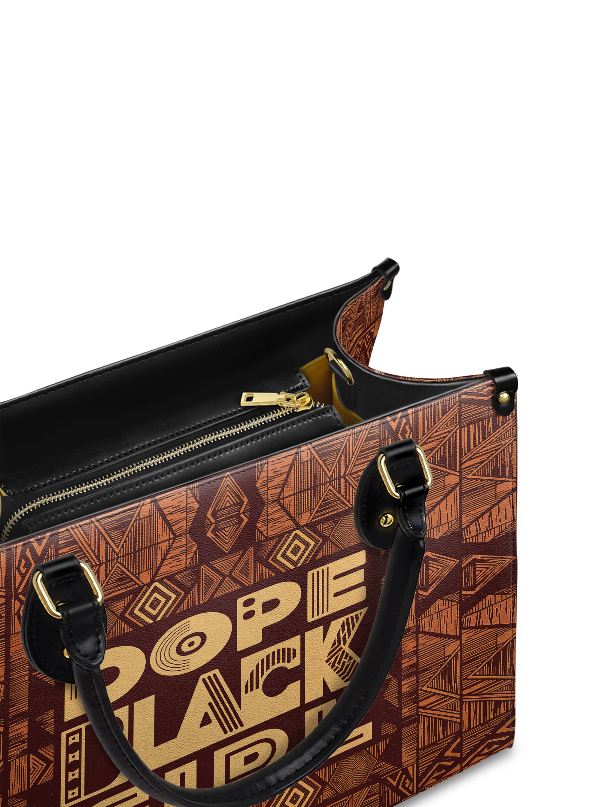 "Dope Black Girl" Leather Handbag
