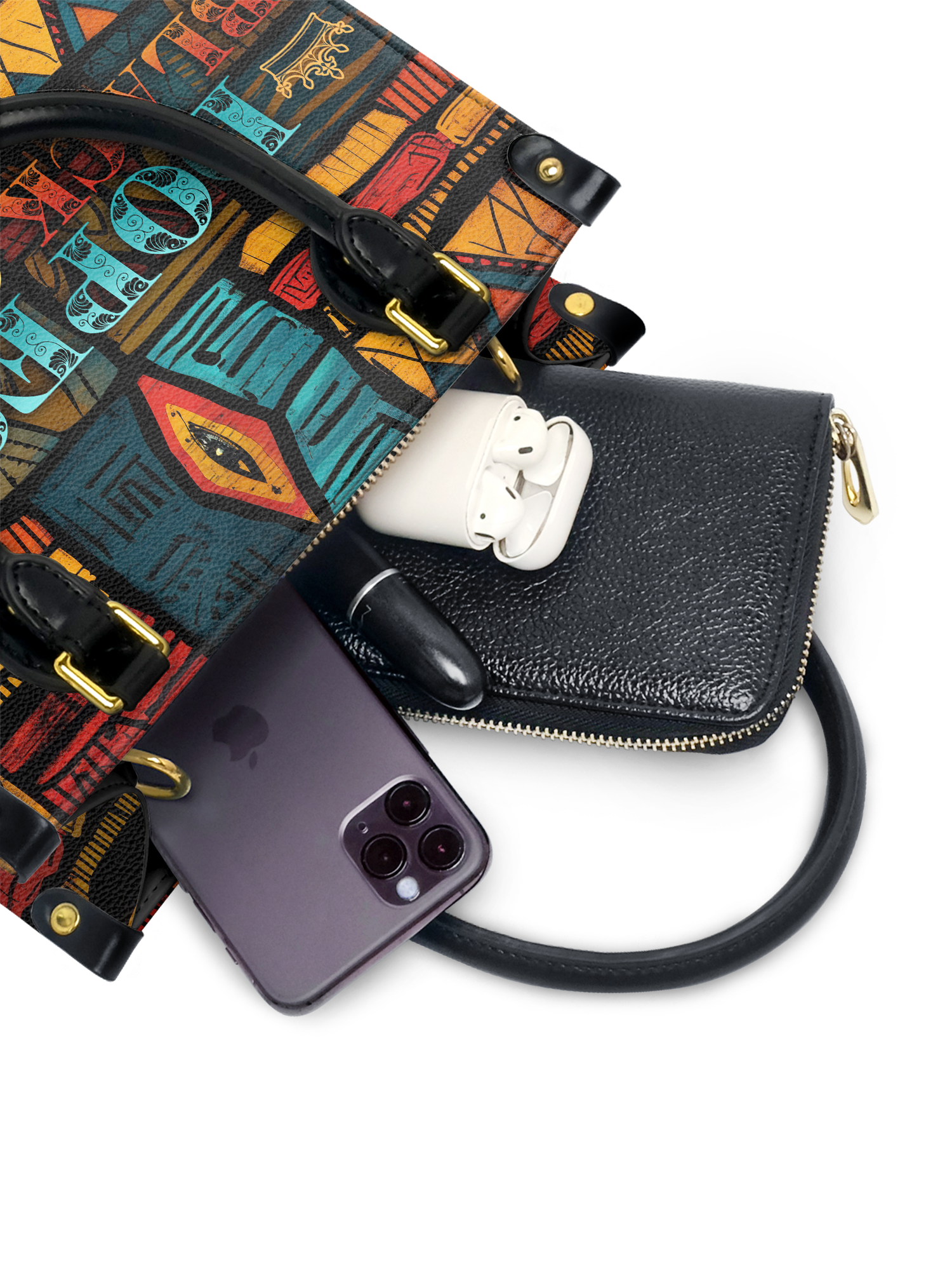 "Dopeya" The Signature Duo Bundle - Small Leather Handbag