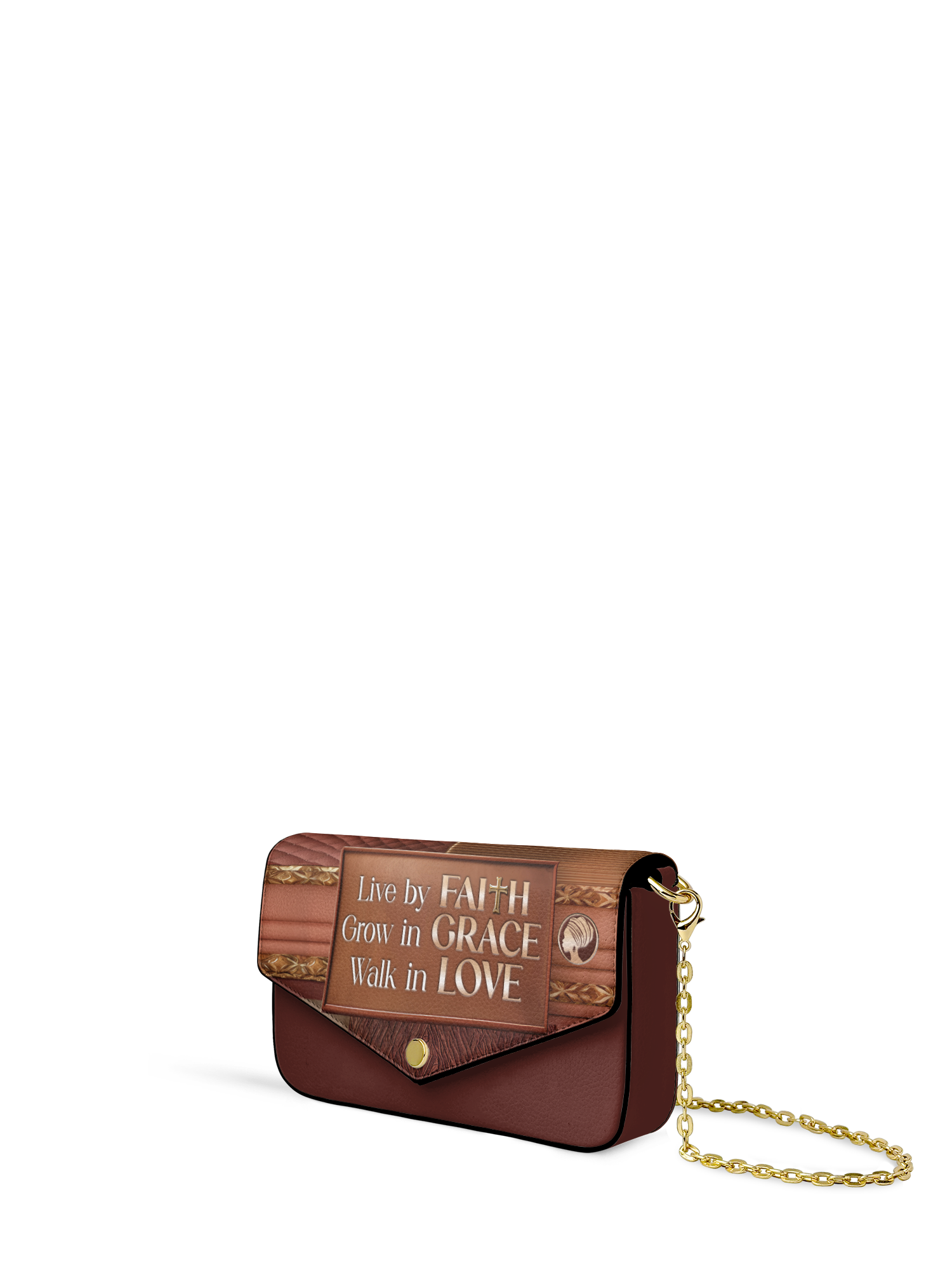 "Eliora" Envelope Chain Crossbody Bag