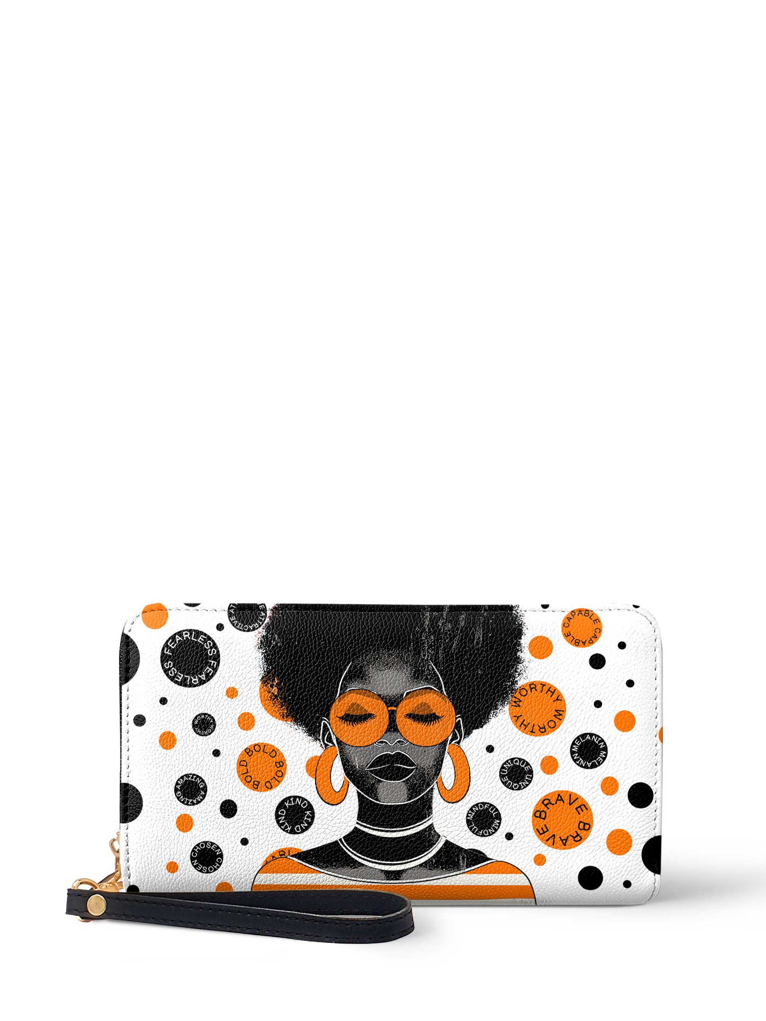 "Fahari" Marshmallow Citrus Wallet