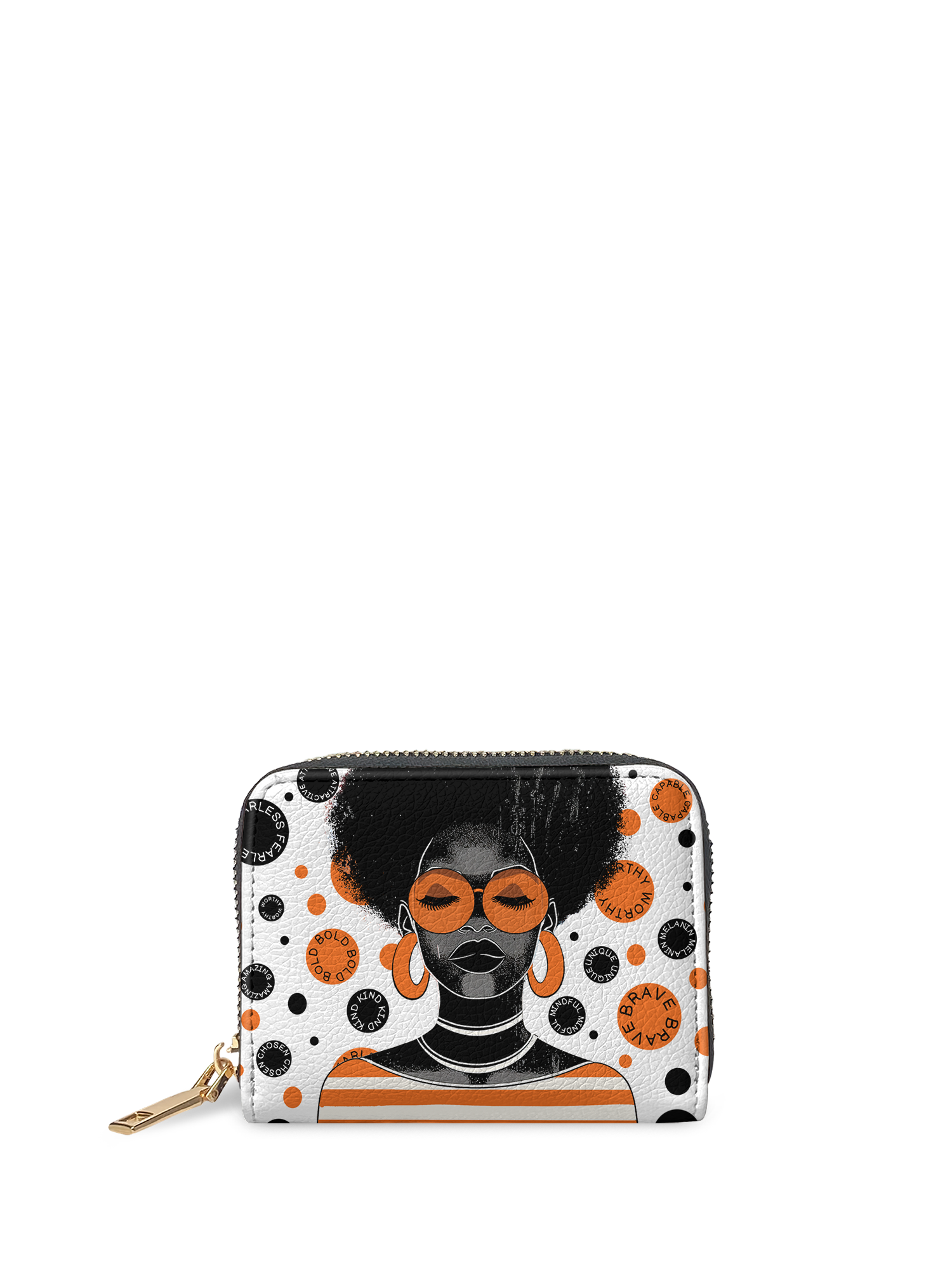 "Fahari" Marshmallow Citrus Mini Wallet